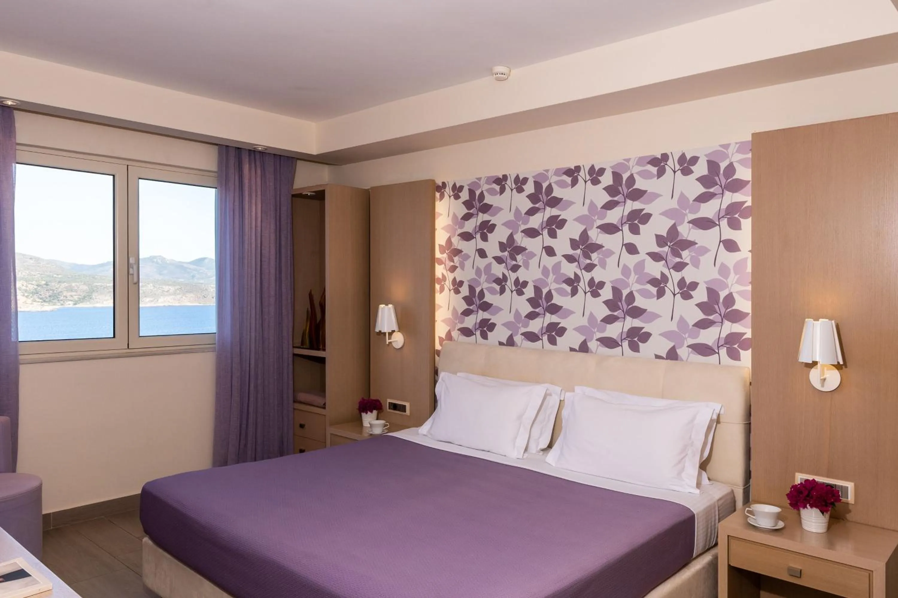 Bed in Princess Kyniska Suites