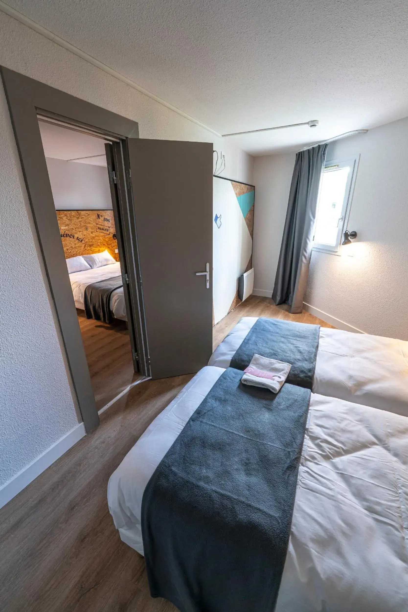 Bed in The Originals Access, Hôtel Clermont-Ferrand Nord Bed in The Originals Access, Hôtel Clermont-Ferrand Nord