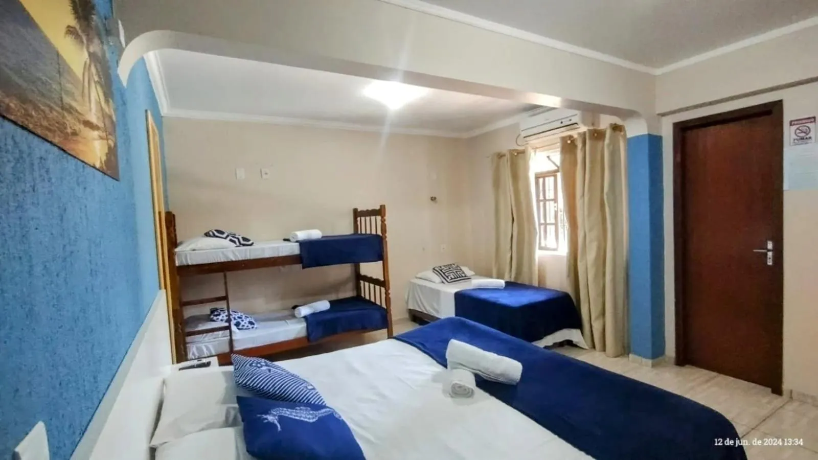 Bedroom, Bed in Pousada Baía dos Corais