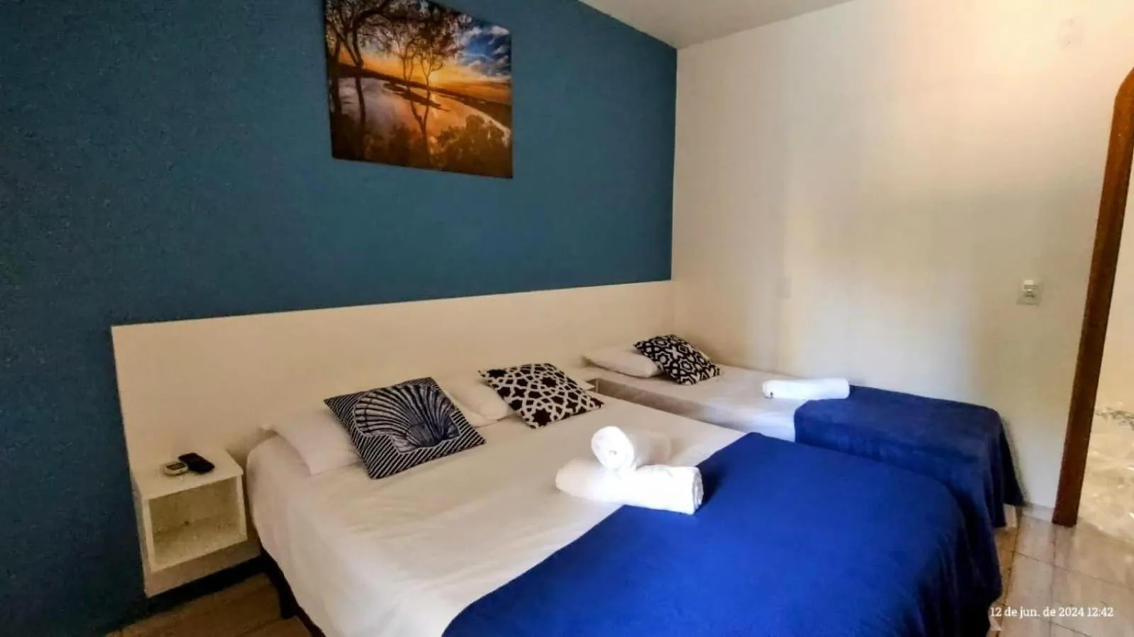 Bedroom, Bed in Pousada Baía dos Corais