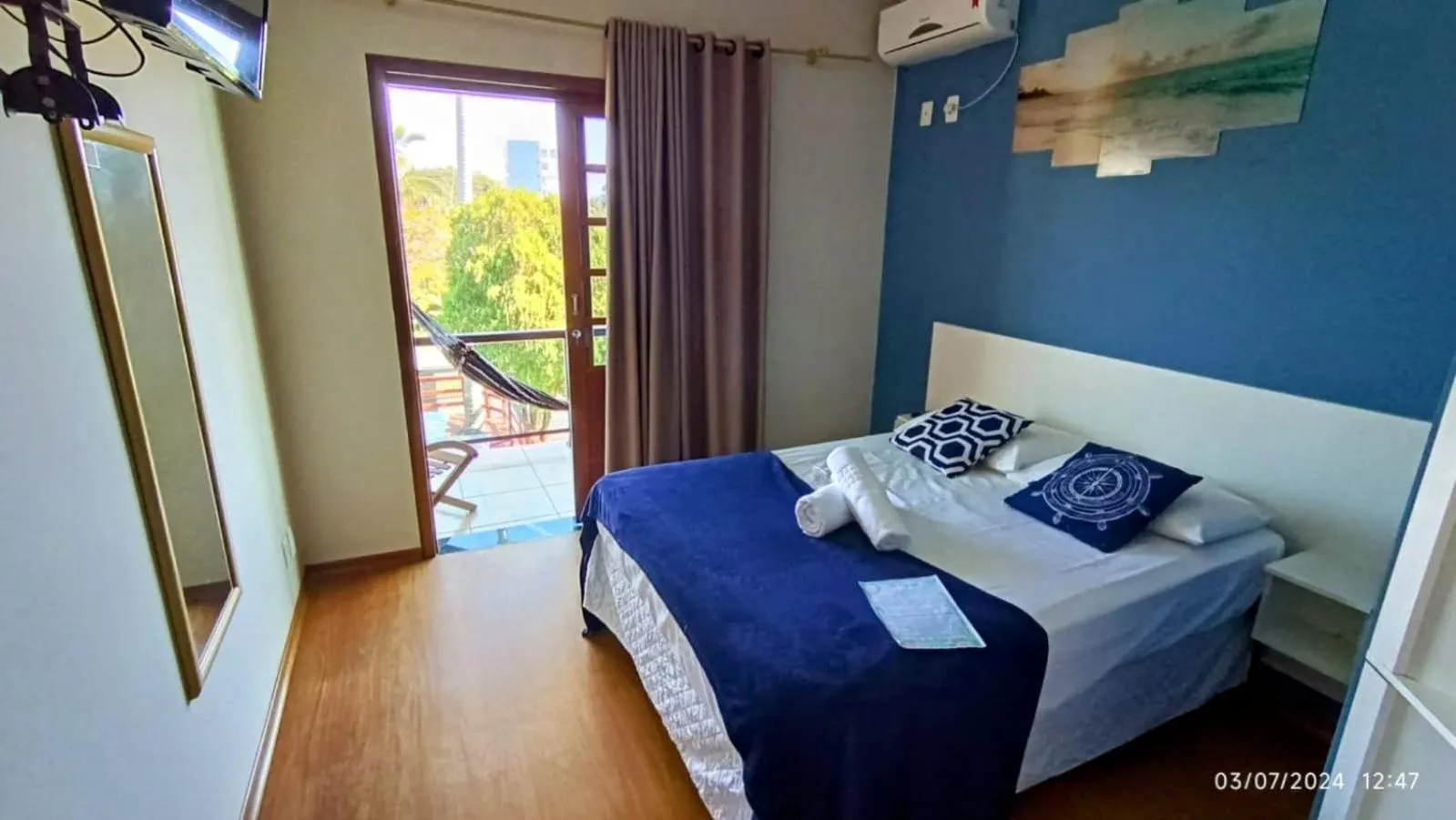 Bedroom, Bed in Pousada Baía dos Corais