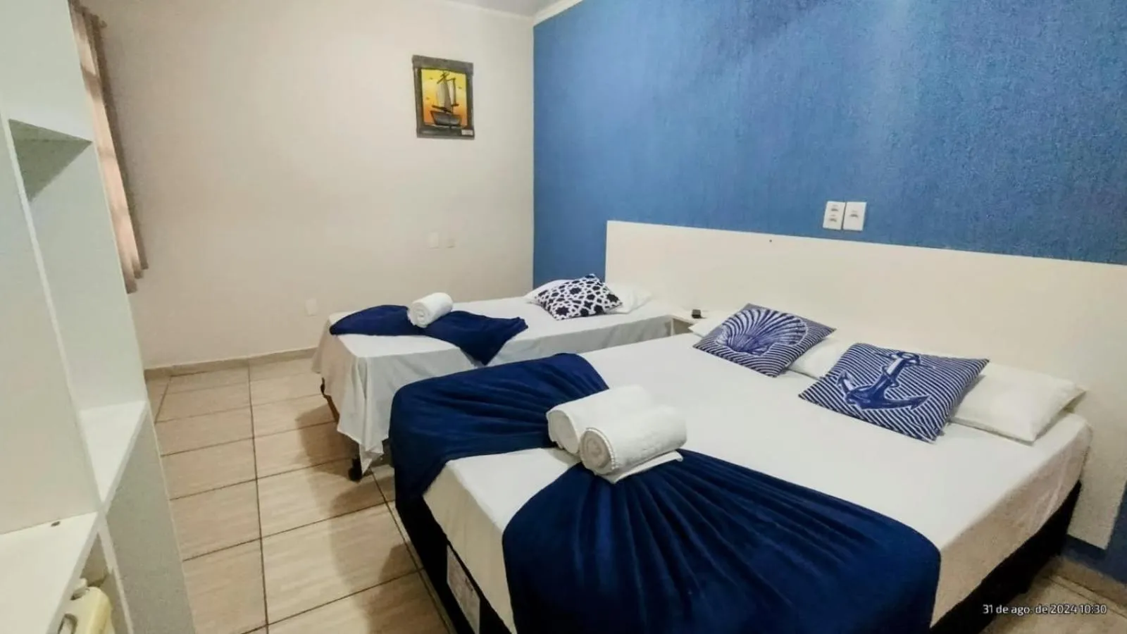 Bedroom, Bed in Pousada Baía dos Corais