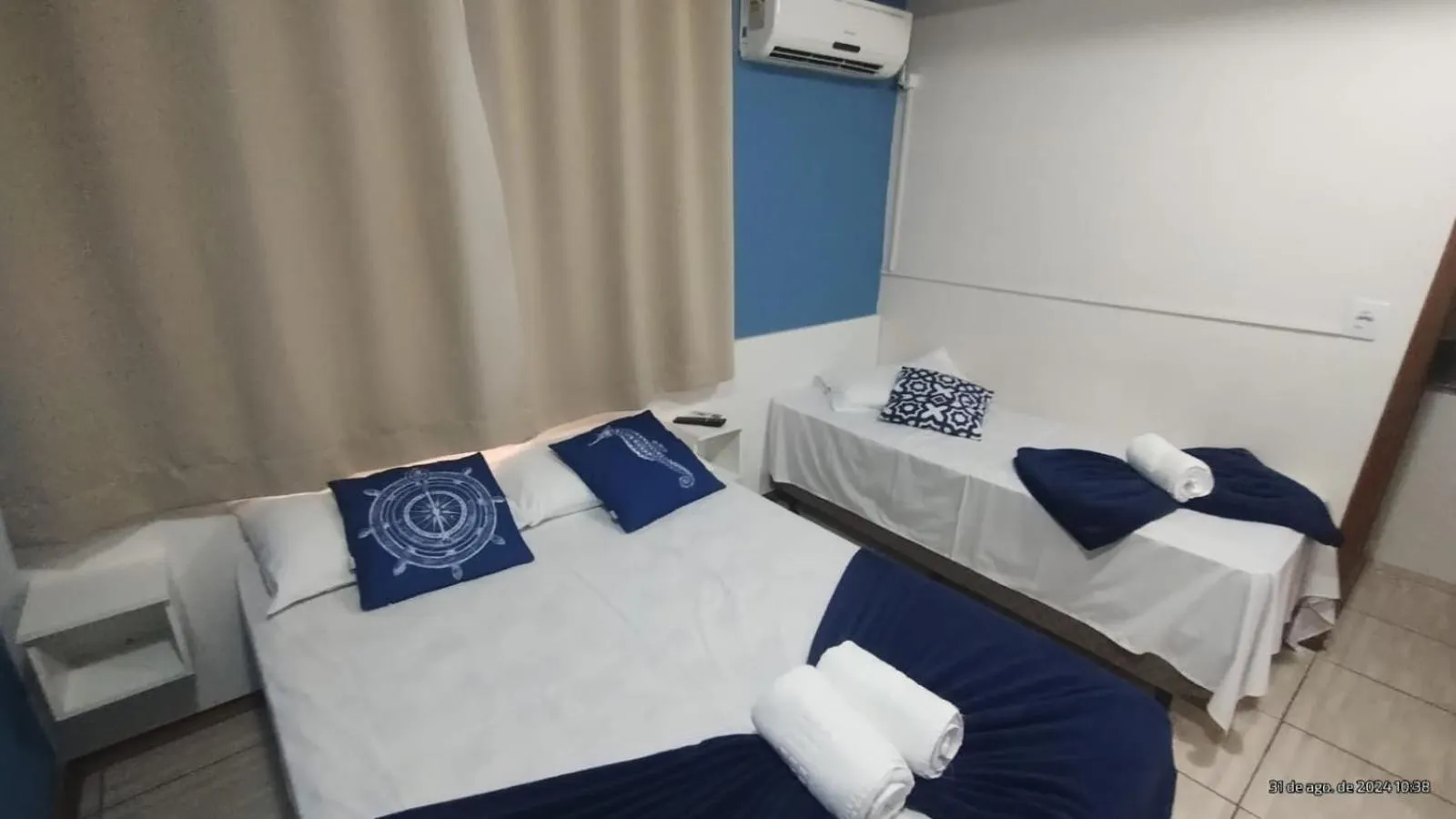 Bedroom, Bed in Pousada Baía dos Corais