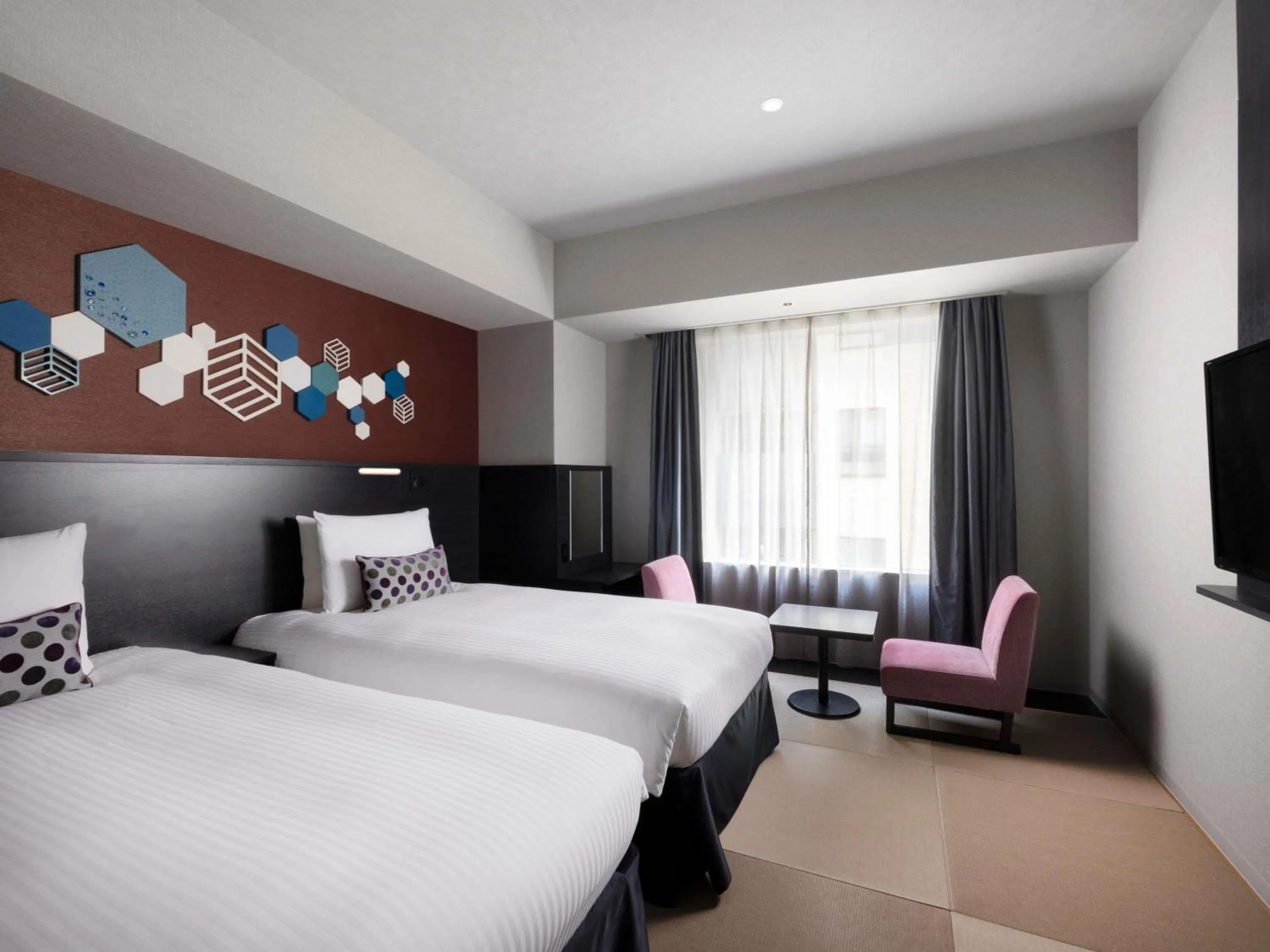 Bedroom, Bed in ibis Styles Tokyo Ginza East
