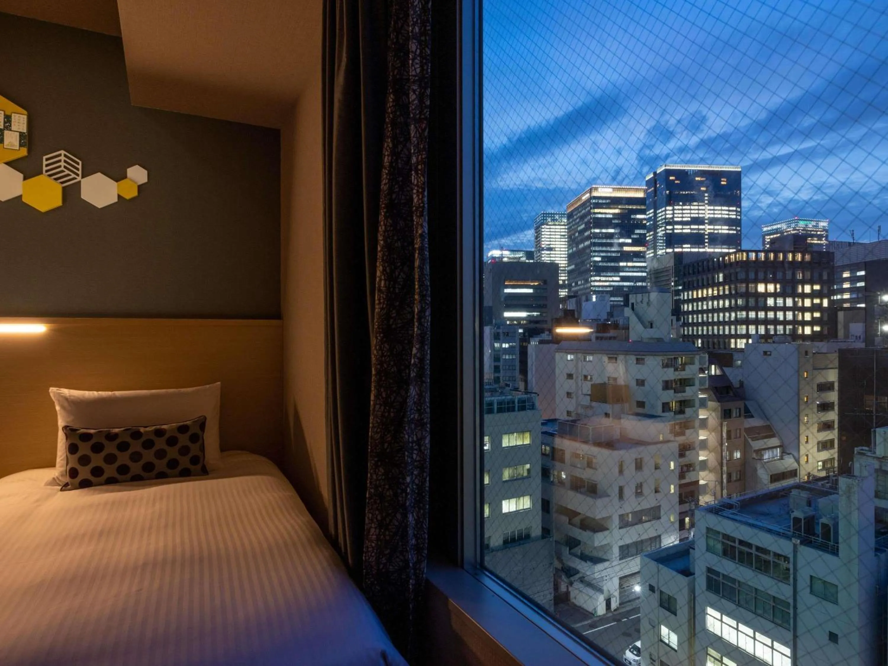 Bedroom, Bed in ibis Styles Tokyo Ginza East