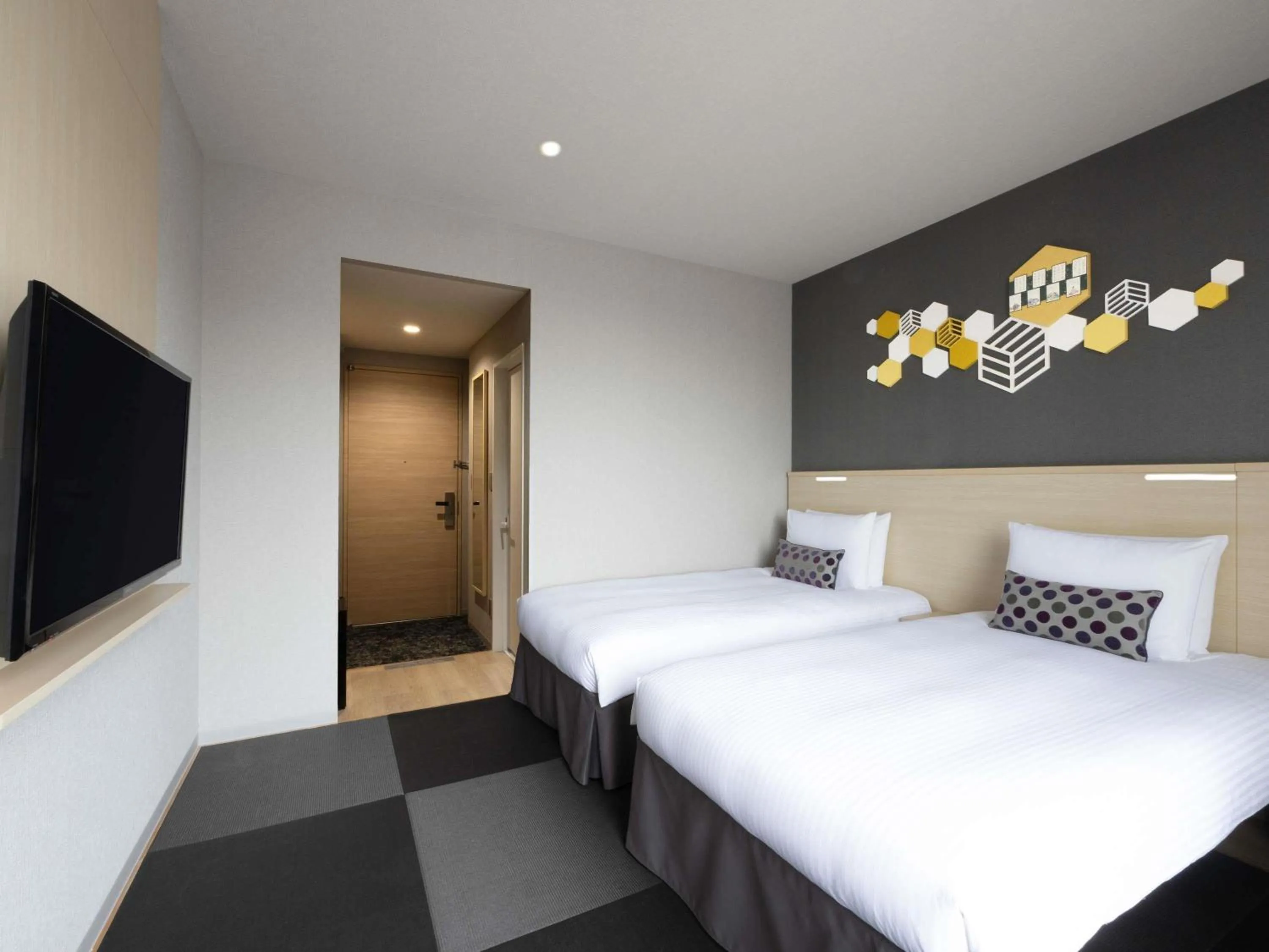 Bedroom, Bed in ibis Styles Tokyo Ginza East
