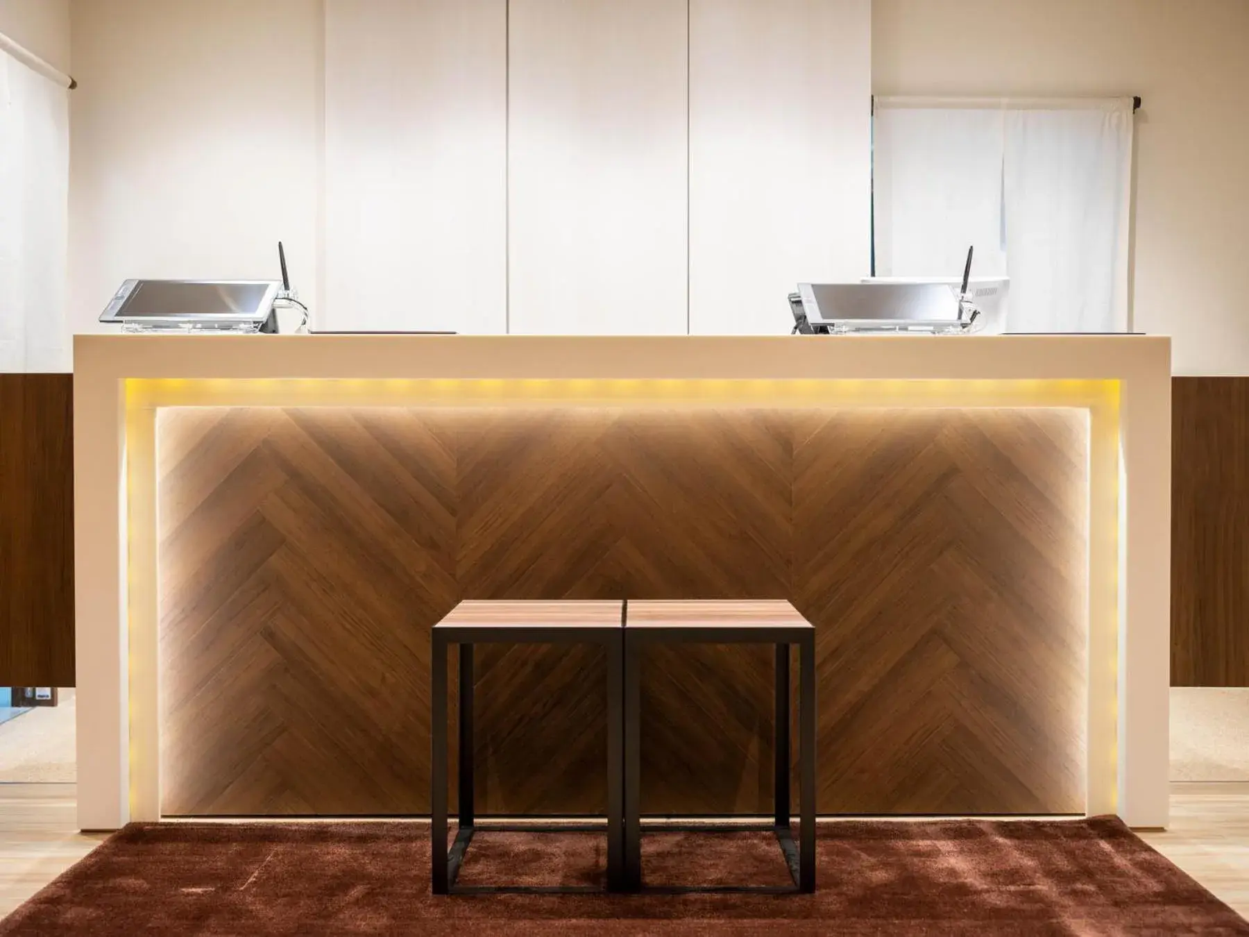 Lobby or reception in Super Hotel Premier Shimonoseki Lobby or reception in Super Hotel Premier Shimonoseki