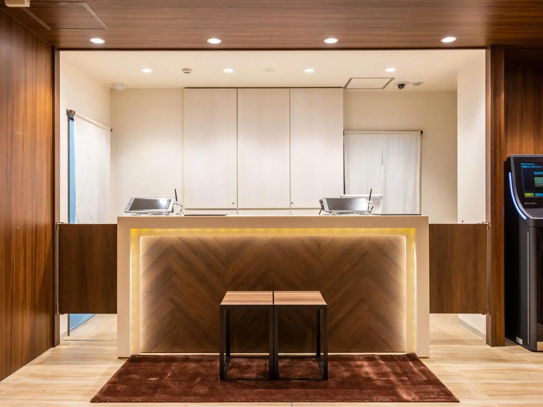 Lobby or reception in Super Hotel Premier Shimonoseki Lobby or reception in Super Hotel Premier Shimonoseki