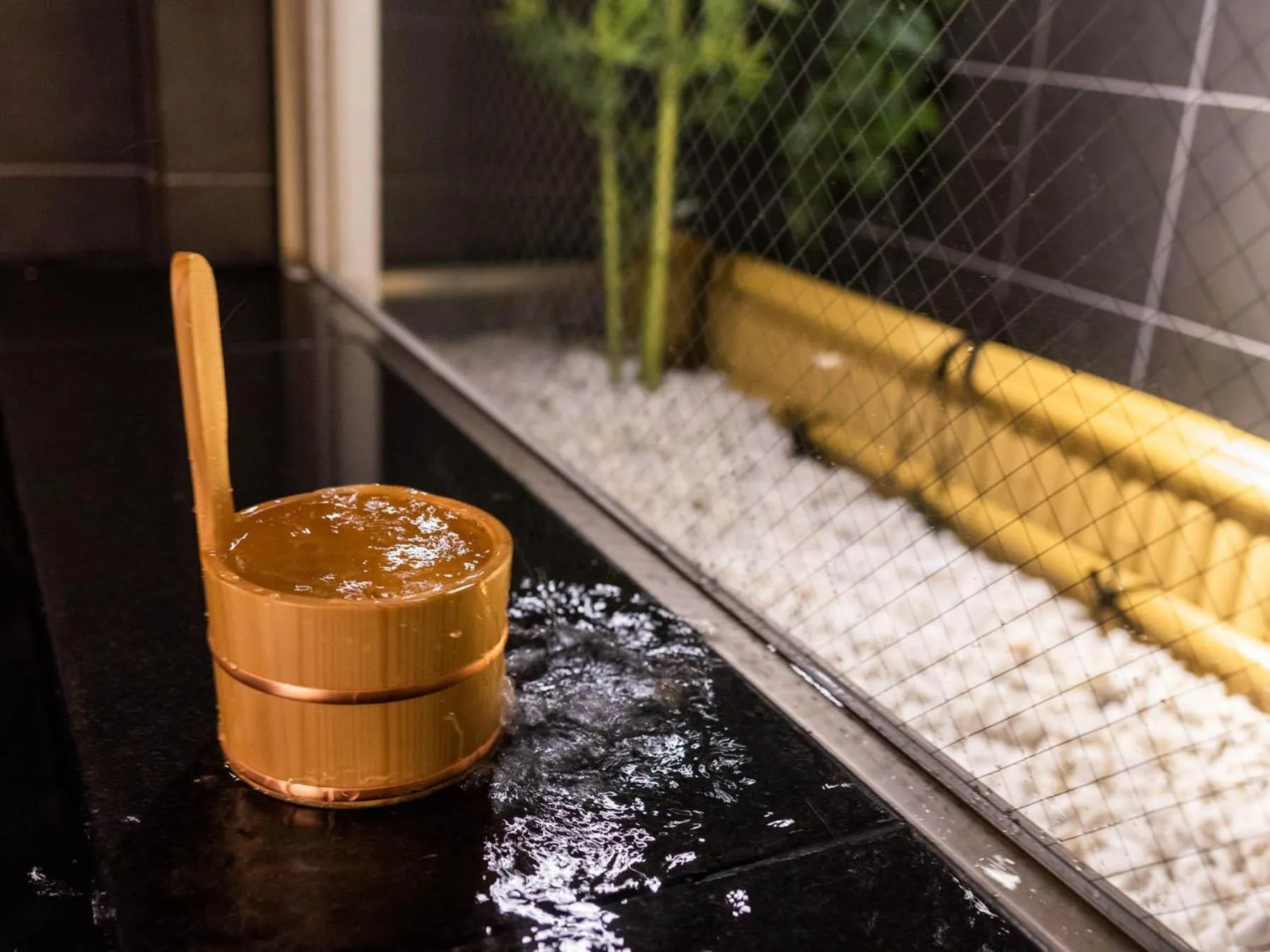 Hot Spring Bath in Super Hotel Premier Shimonoseki