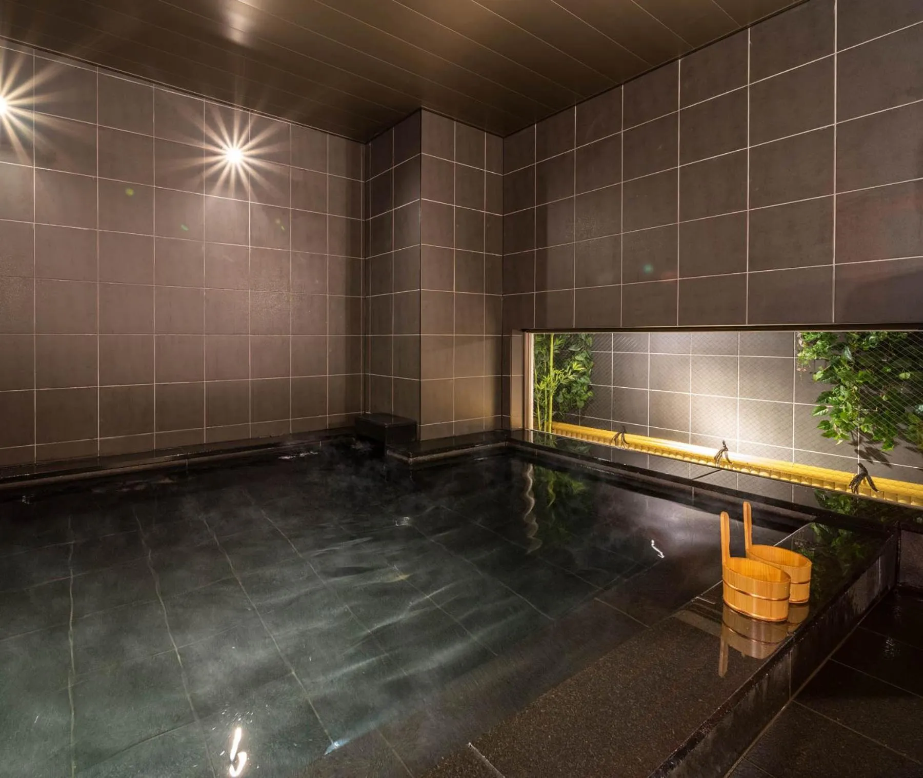 Hot Spring Bath in Super Hotel Premier Shimonoseki