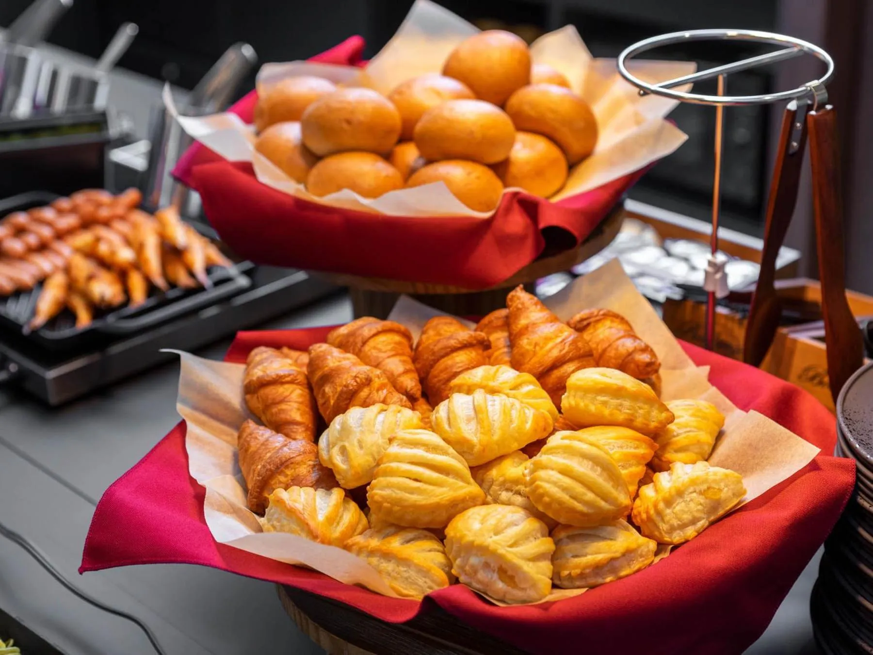 Buffet breakfast in Super Hotel Premier Shimonoseki