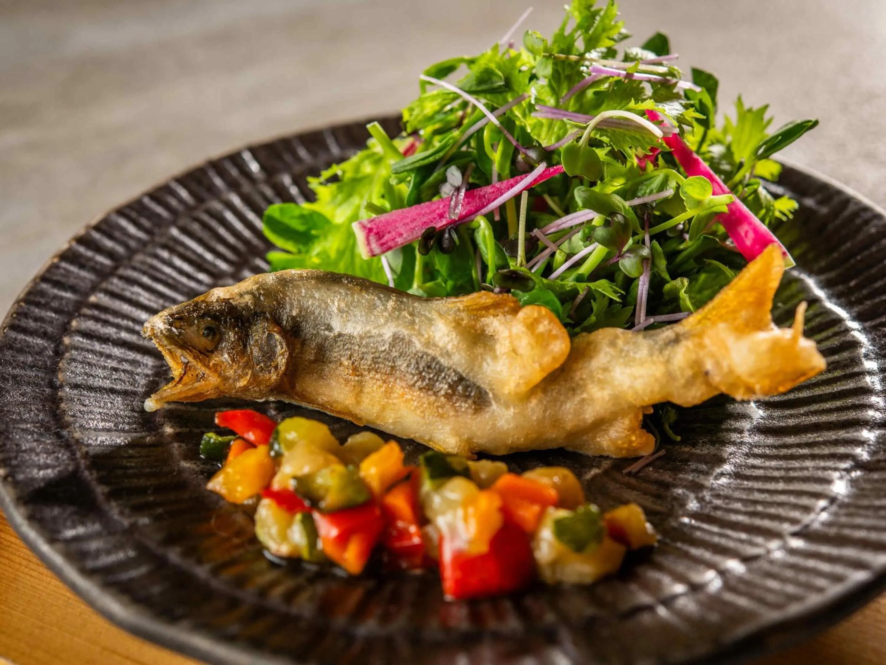 Dinner in KAMENOI HOTEL Kitsuregawa