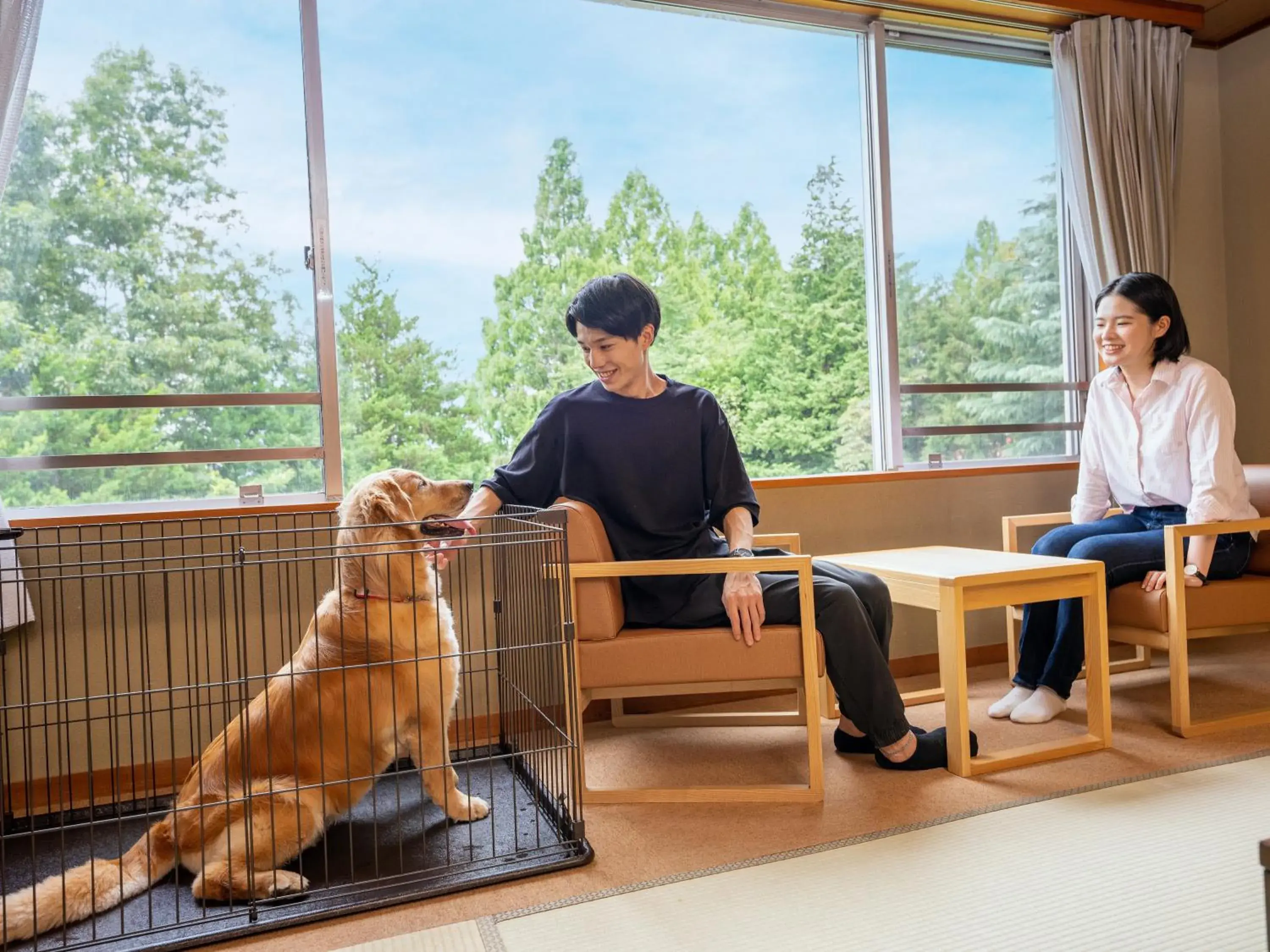 Pet Room Japanese 10 Tatami (MAX 5 Adults) in KAMENOI HOTEL Kitsuregawa Pet Room Japanese 10 Tatami (MAX 5 Adults) in KAMENOI HOTEL Kitsuregawa