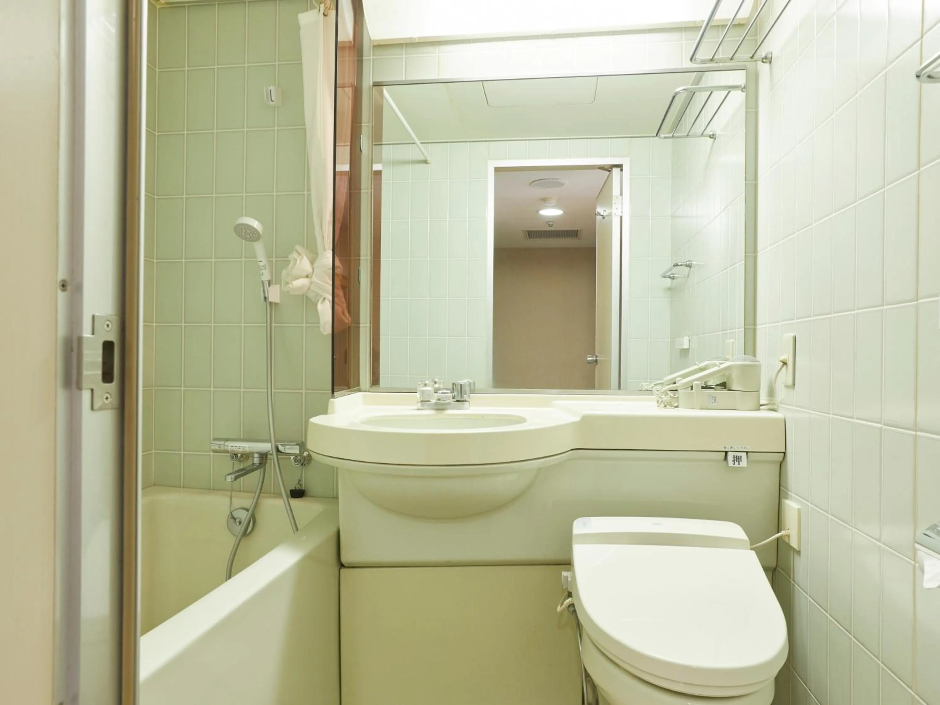 Bathroom in KAMENOI HOTEL Kitsuregawa