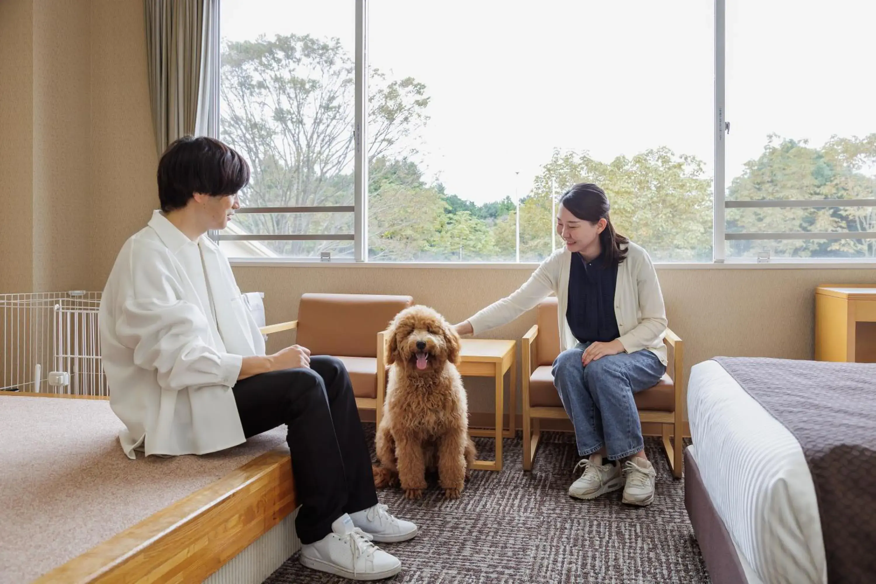 Pet-friendly room with a twin bed and private bathroom - Non-Smoking in KAMENOI HOTEL Kitsuregawa Pet-friendly room with a twin bed and private bathroom - Non-Smoking in KAMENOI HOTEL Kitsuregawa