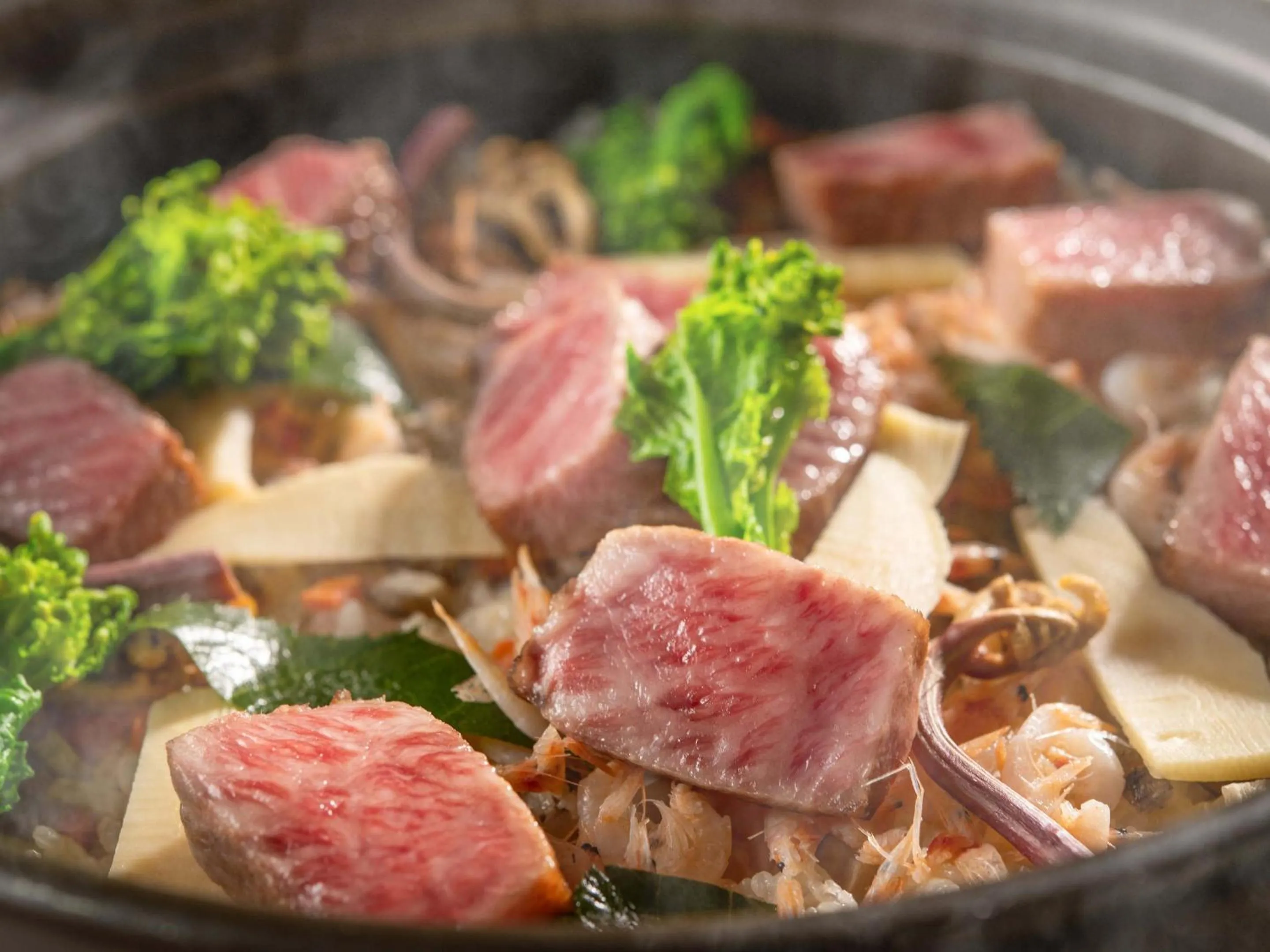 Dinner in KAMENOI HOTEL Kitsuregawa