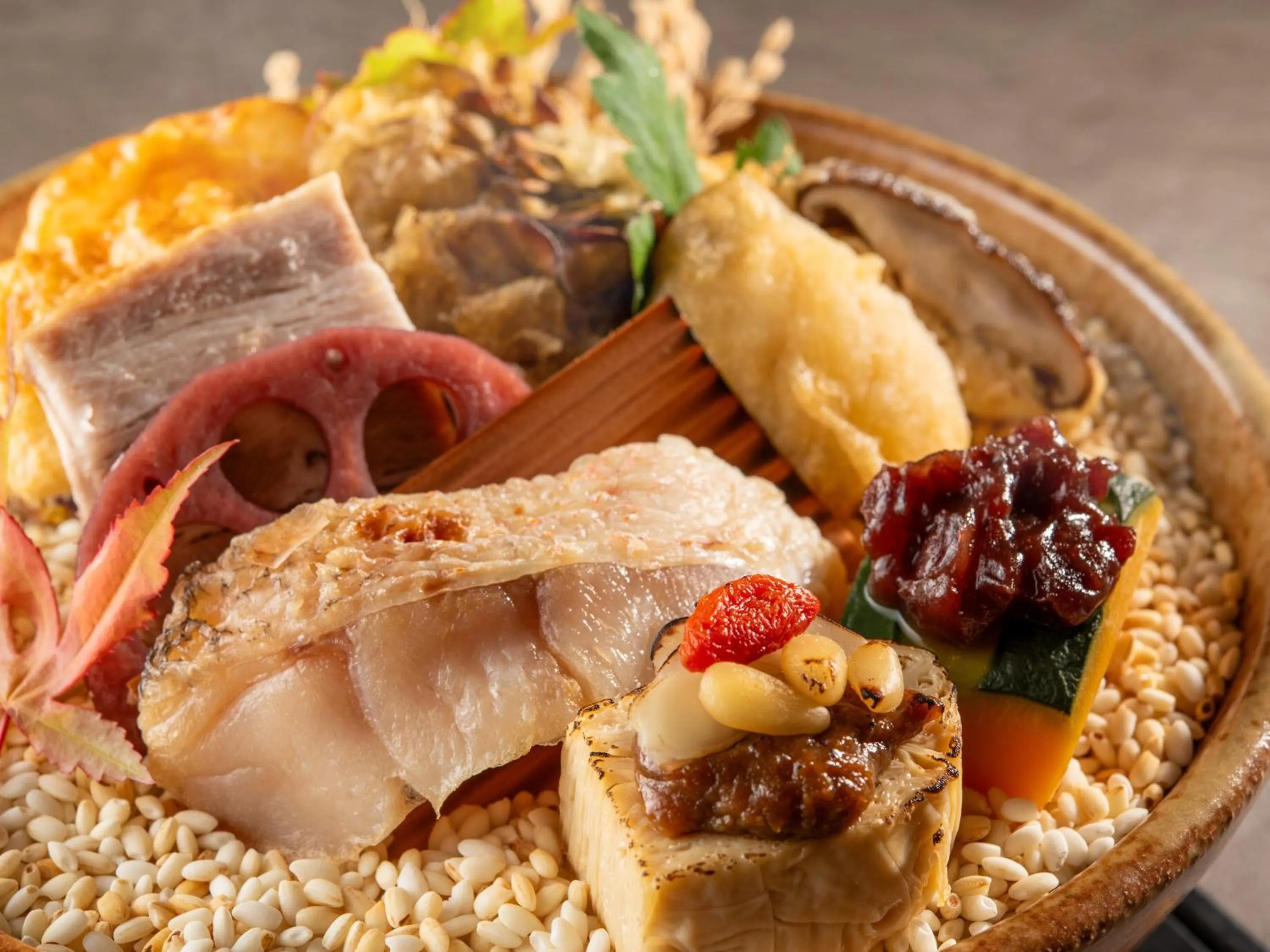 Dinner in KAMENOI HOTEL Kitsuregawa