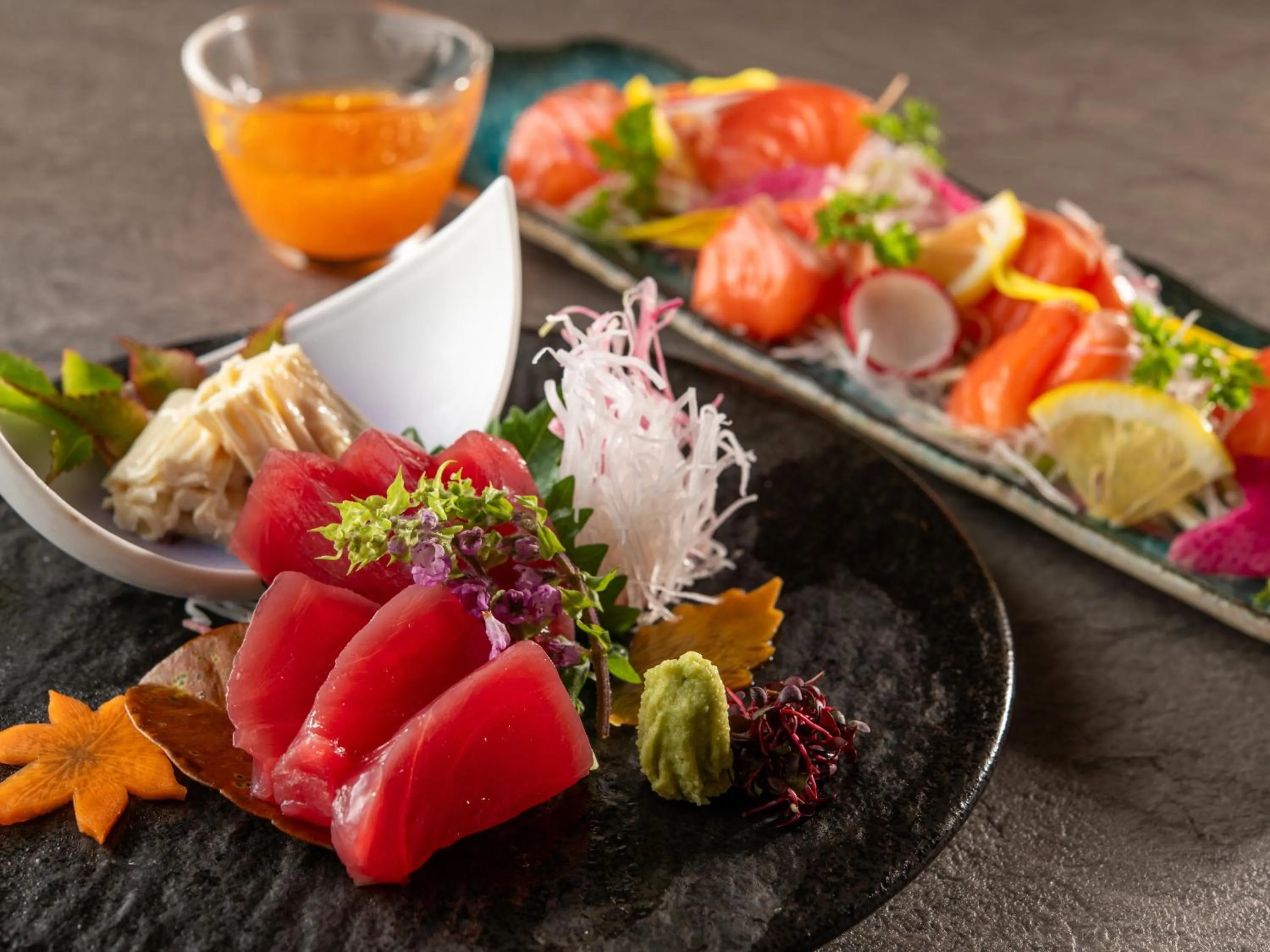 Dinner in KAMENOI HOTEL Kitsuregawa