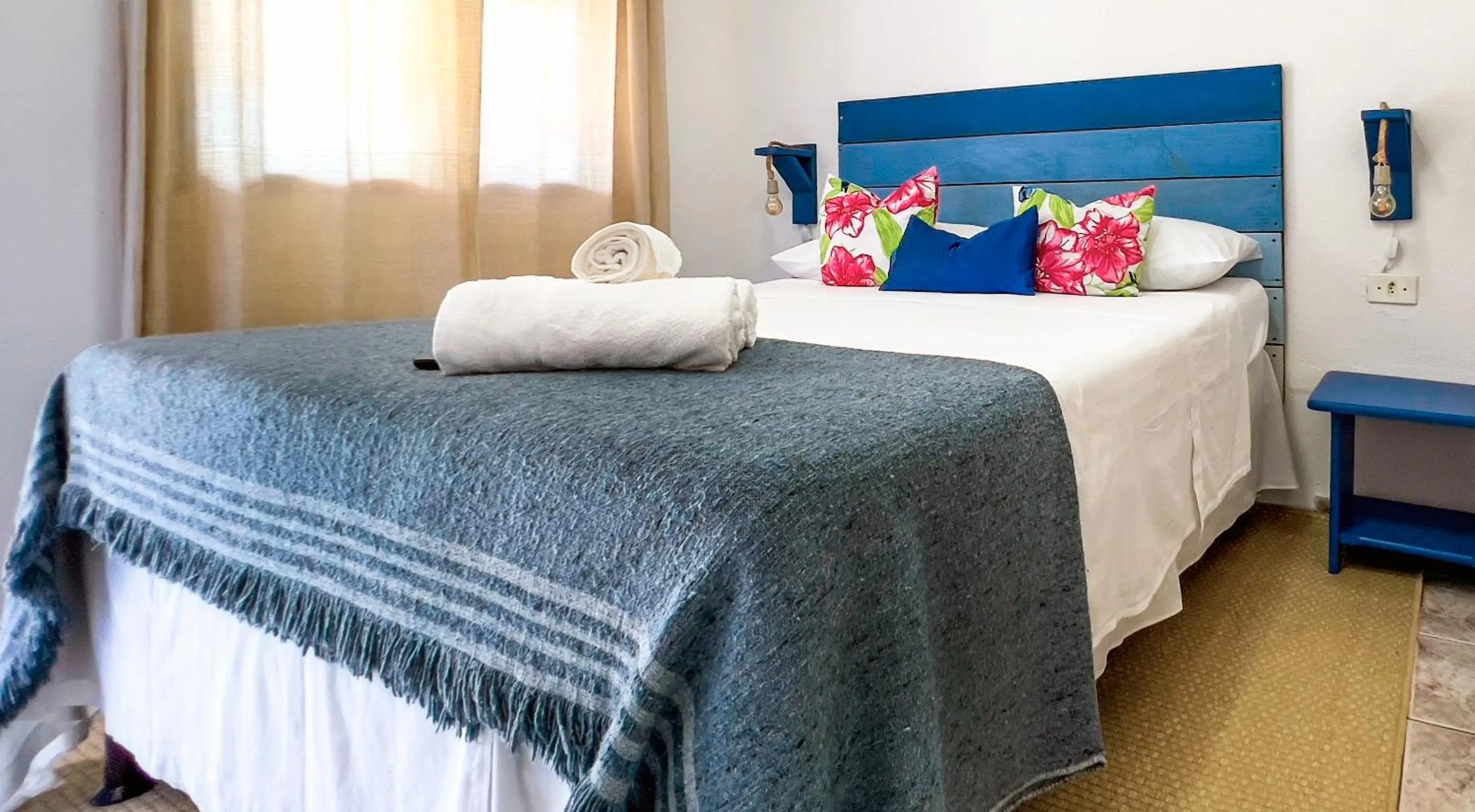 Bed in Pousada Costa Verde