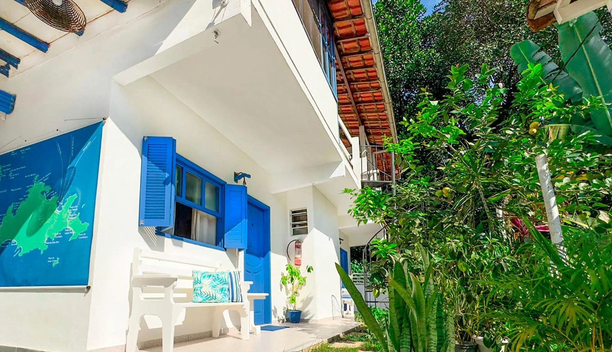 Property building in Pousada Costa Verde