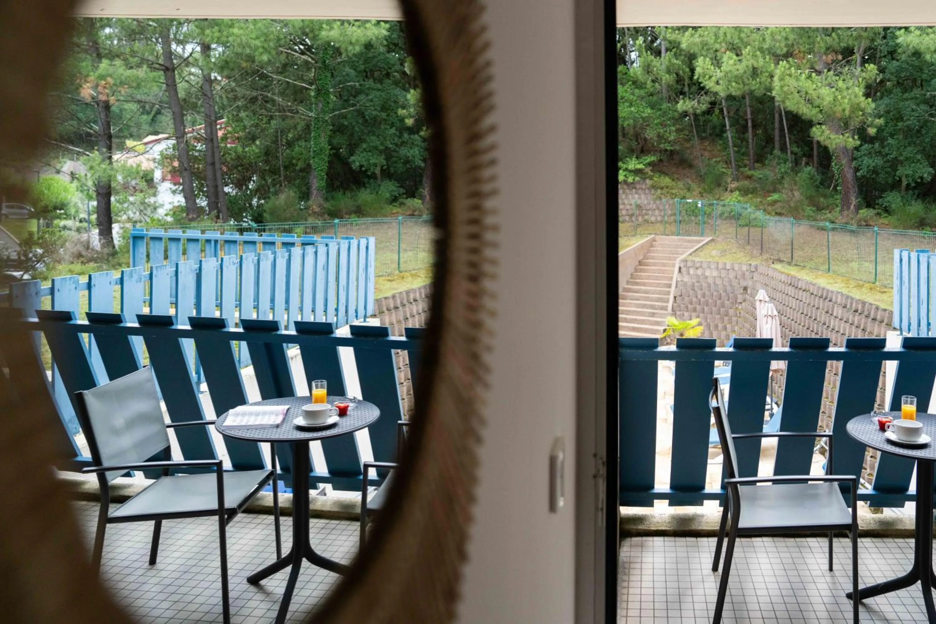 View (from property/room) in Hotel Logis Lacotel