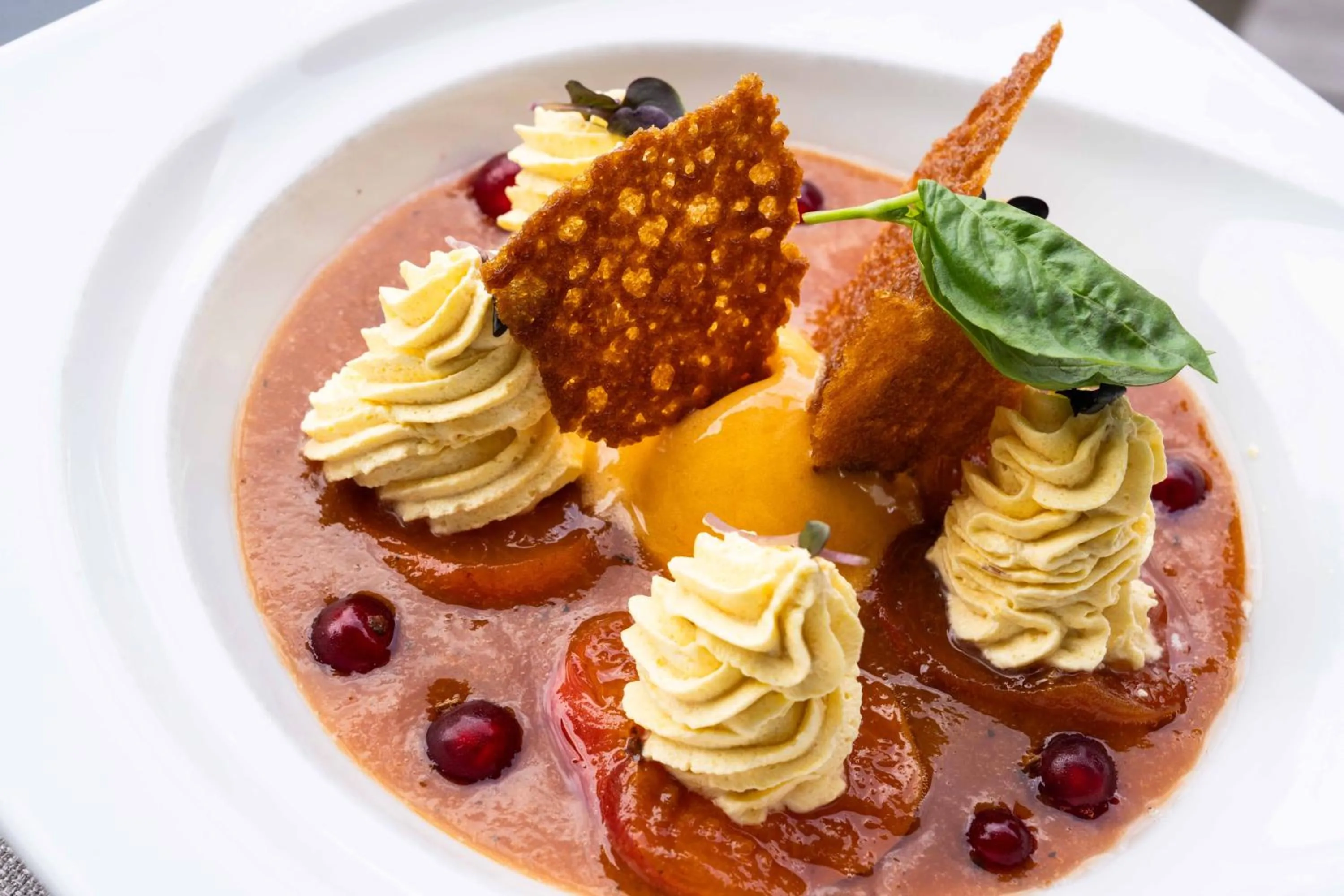 Food in Hotel Logis Lacotel