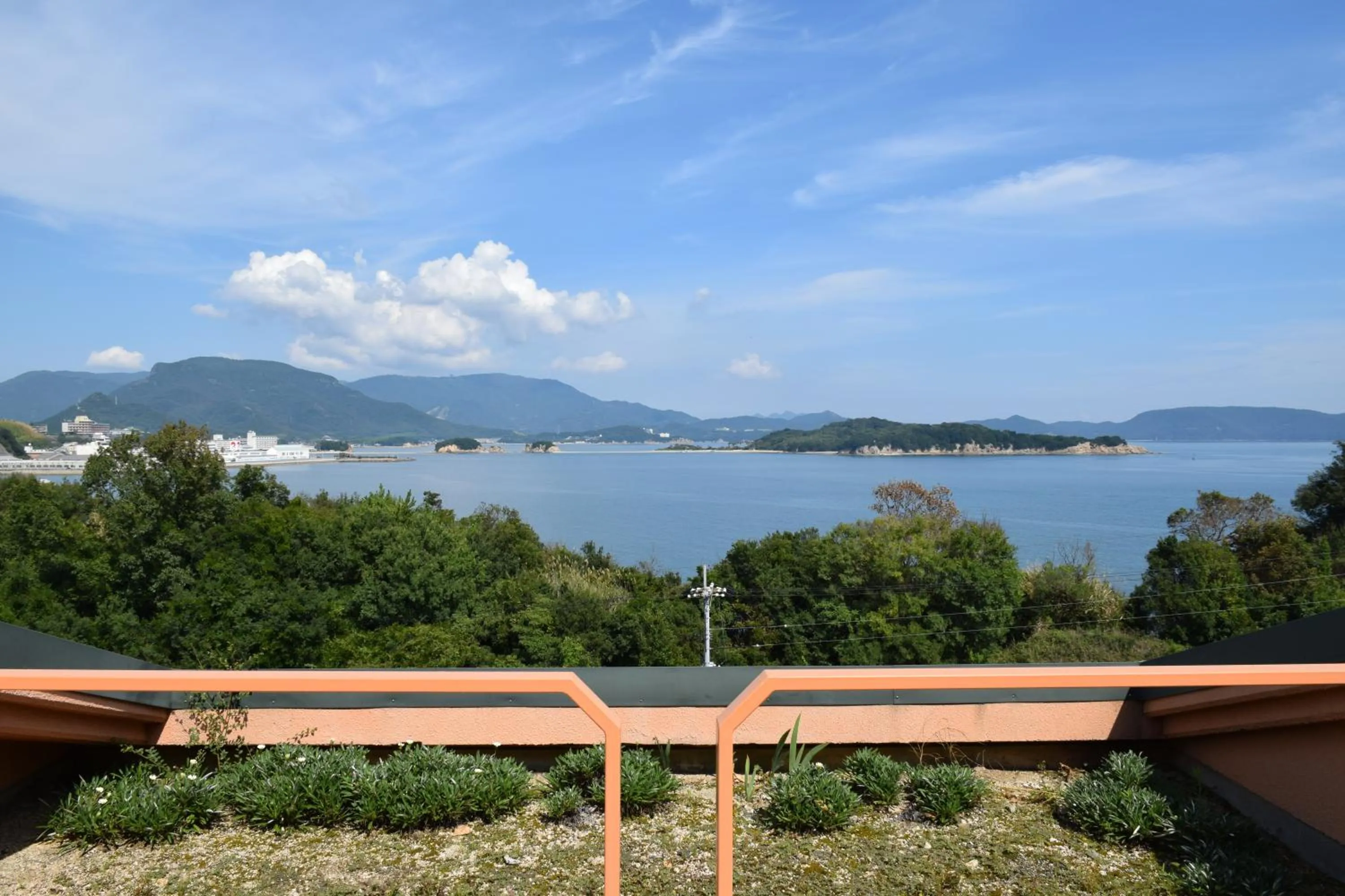 Sea view in Taiyou no Ouchi
