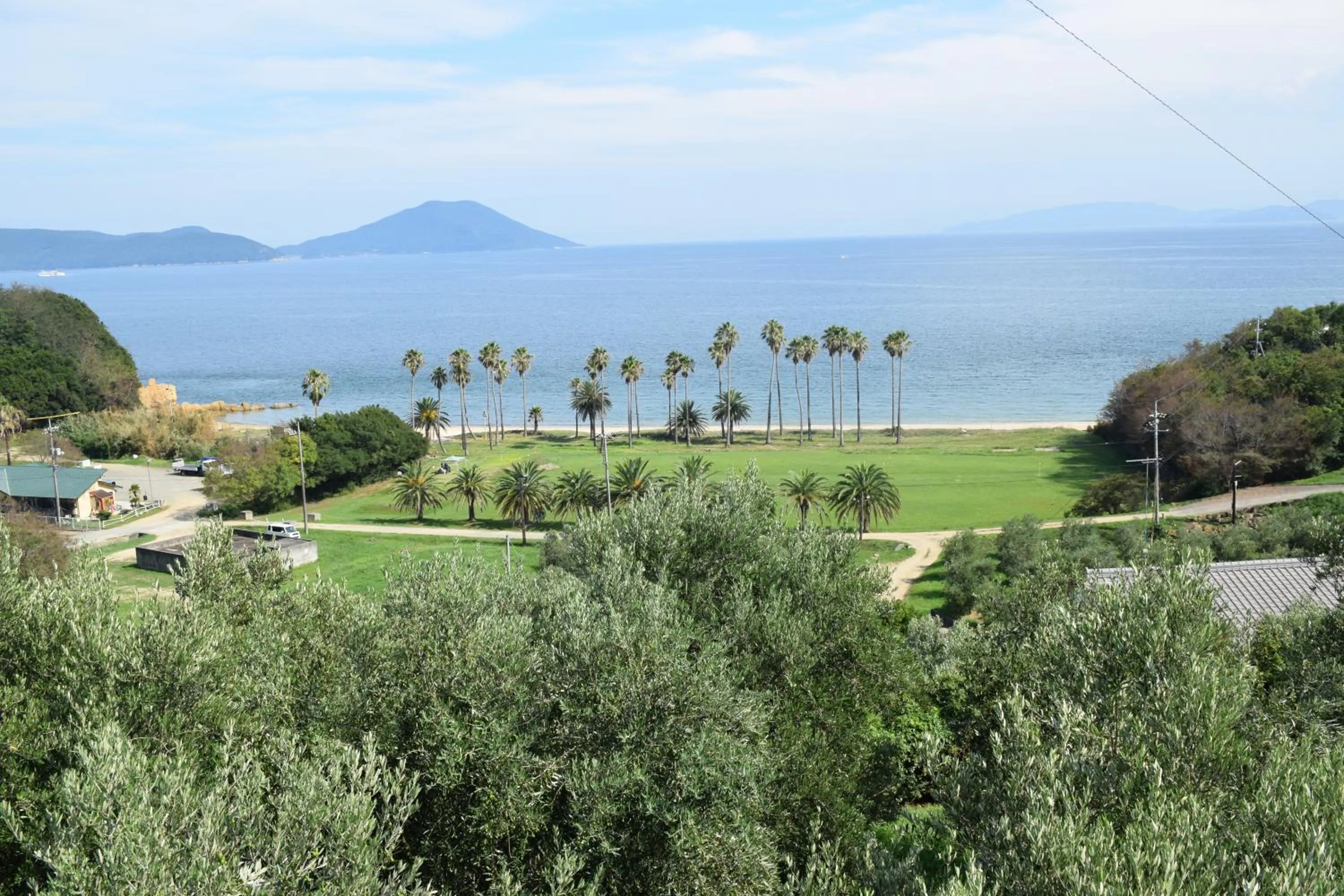 Sea view in Taiyou no Ouchi