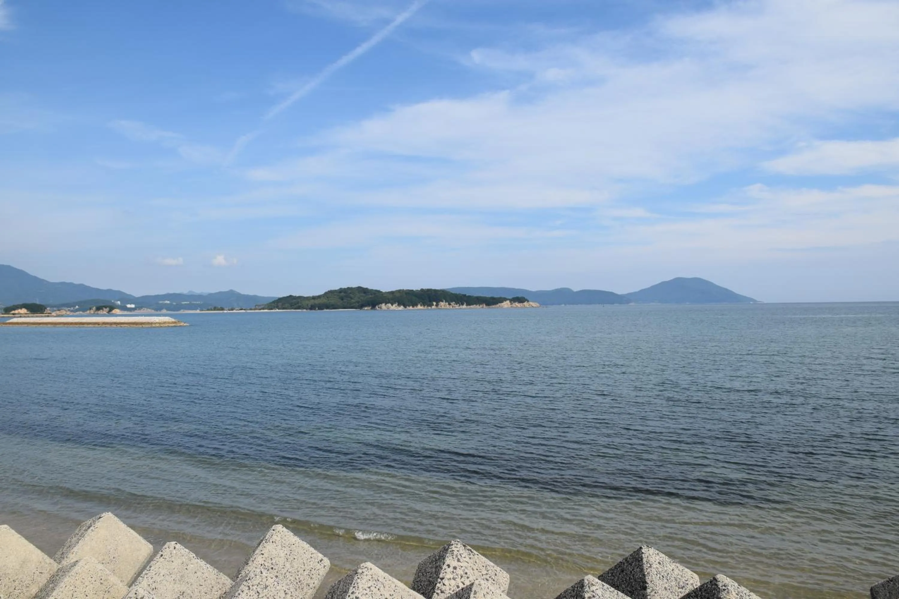 Sea view in Taiyou no Ouchi