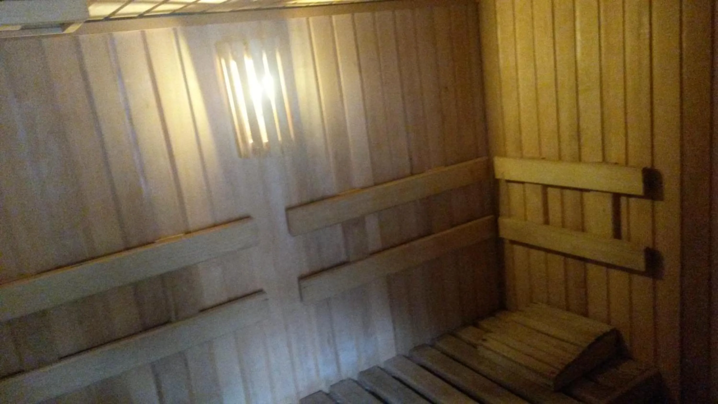 Sauna in Hostería El Arbol Duende