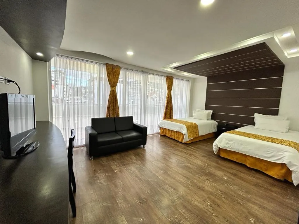 Bed in Hotel Palermo Suite