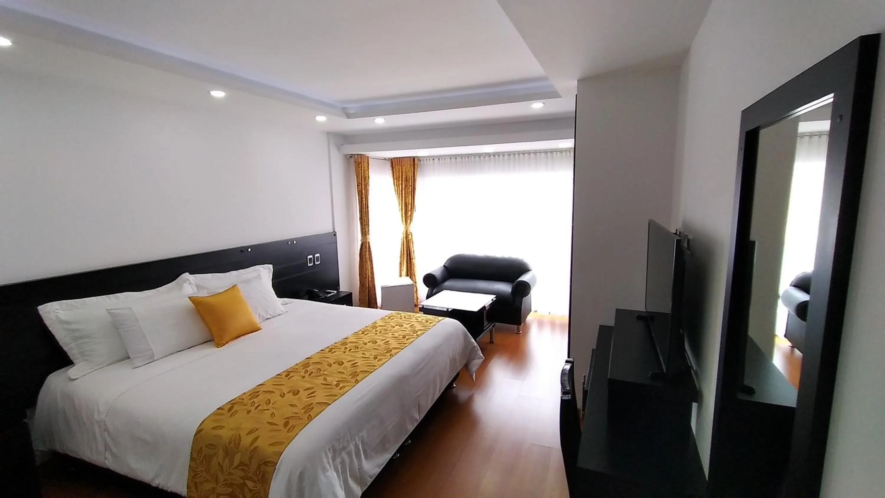 Bed in Hotel Palermo Suite