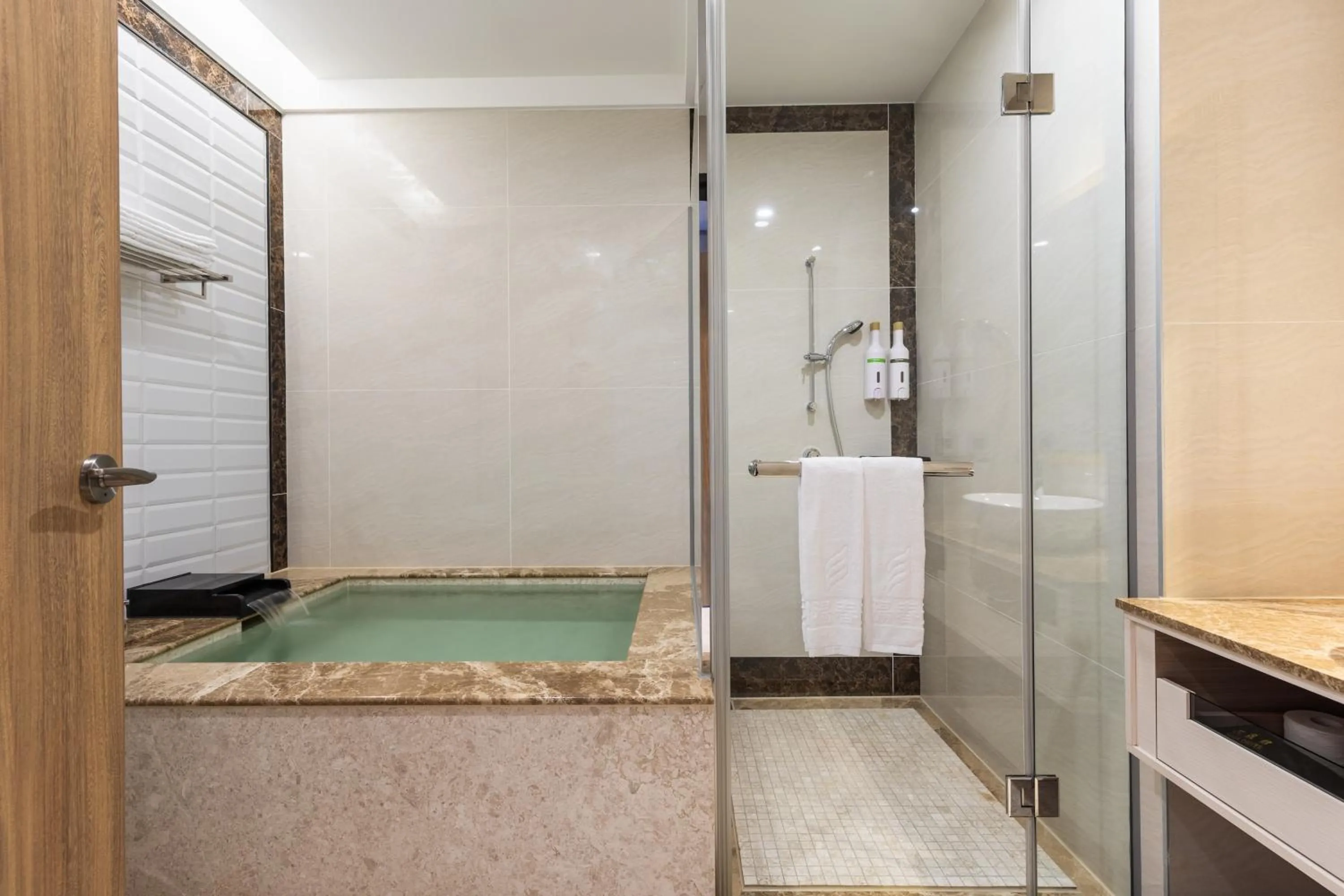 Bathroom in Chuang-tang Spring Spa Hotel
