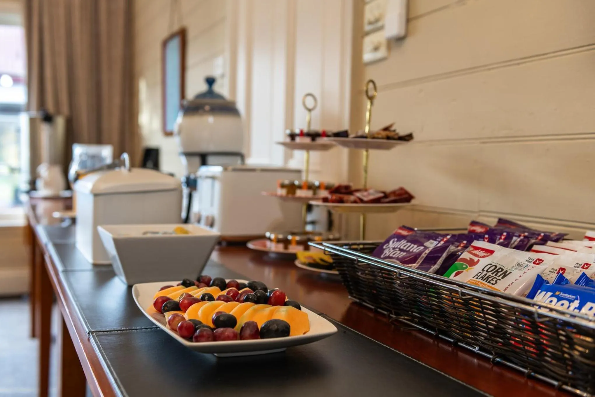 Continental breakfast in Moore Park Inn