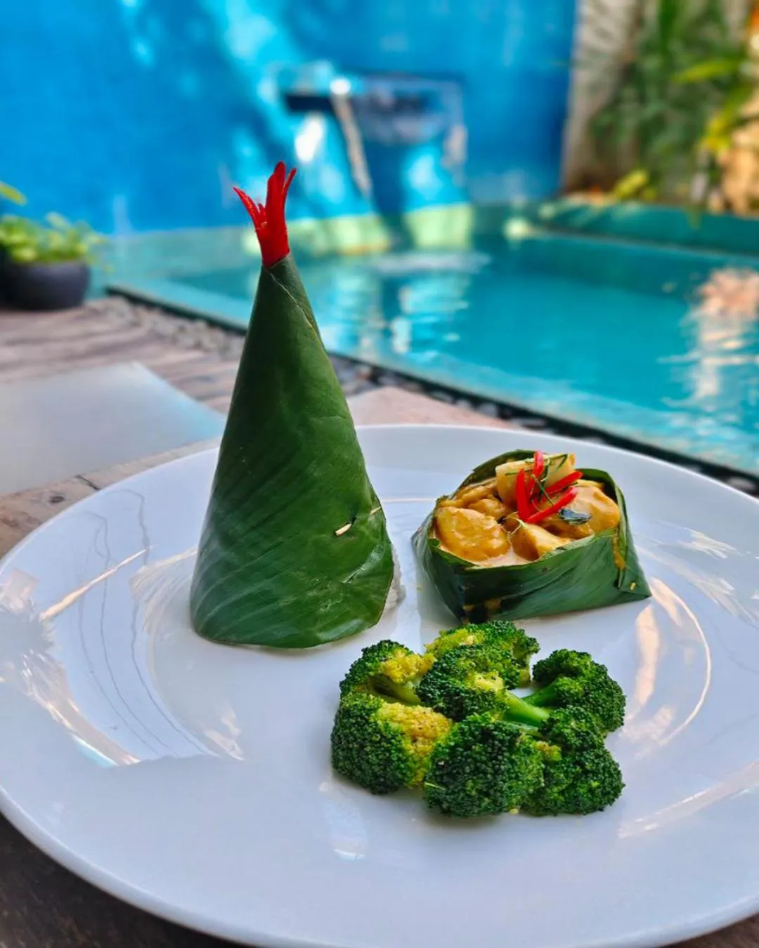 Food close-up in Baahu Villa