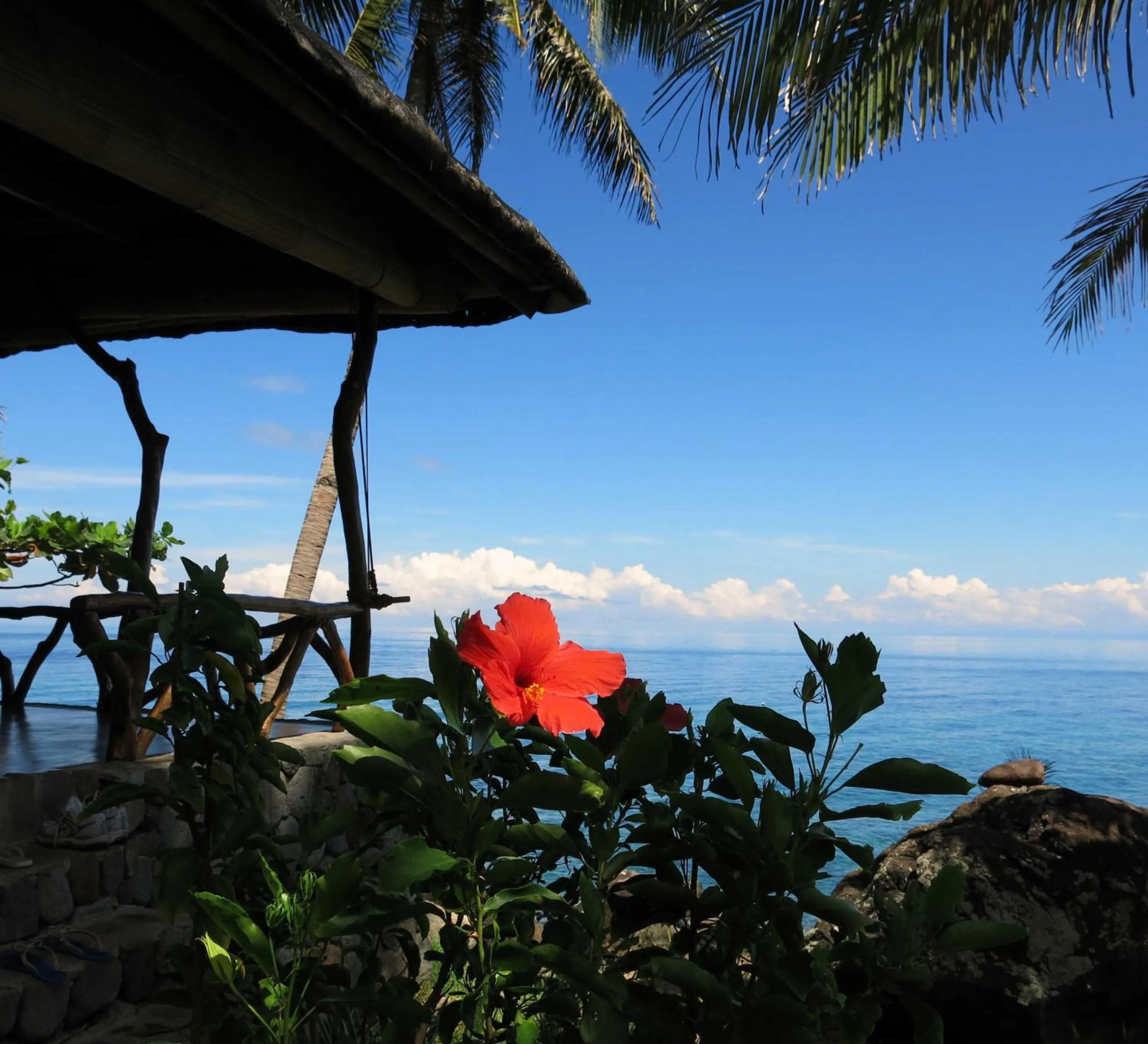 Sea view in Camiguin Volcan Beach Eco Retreat & Dive Resort