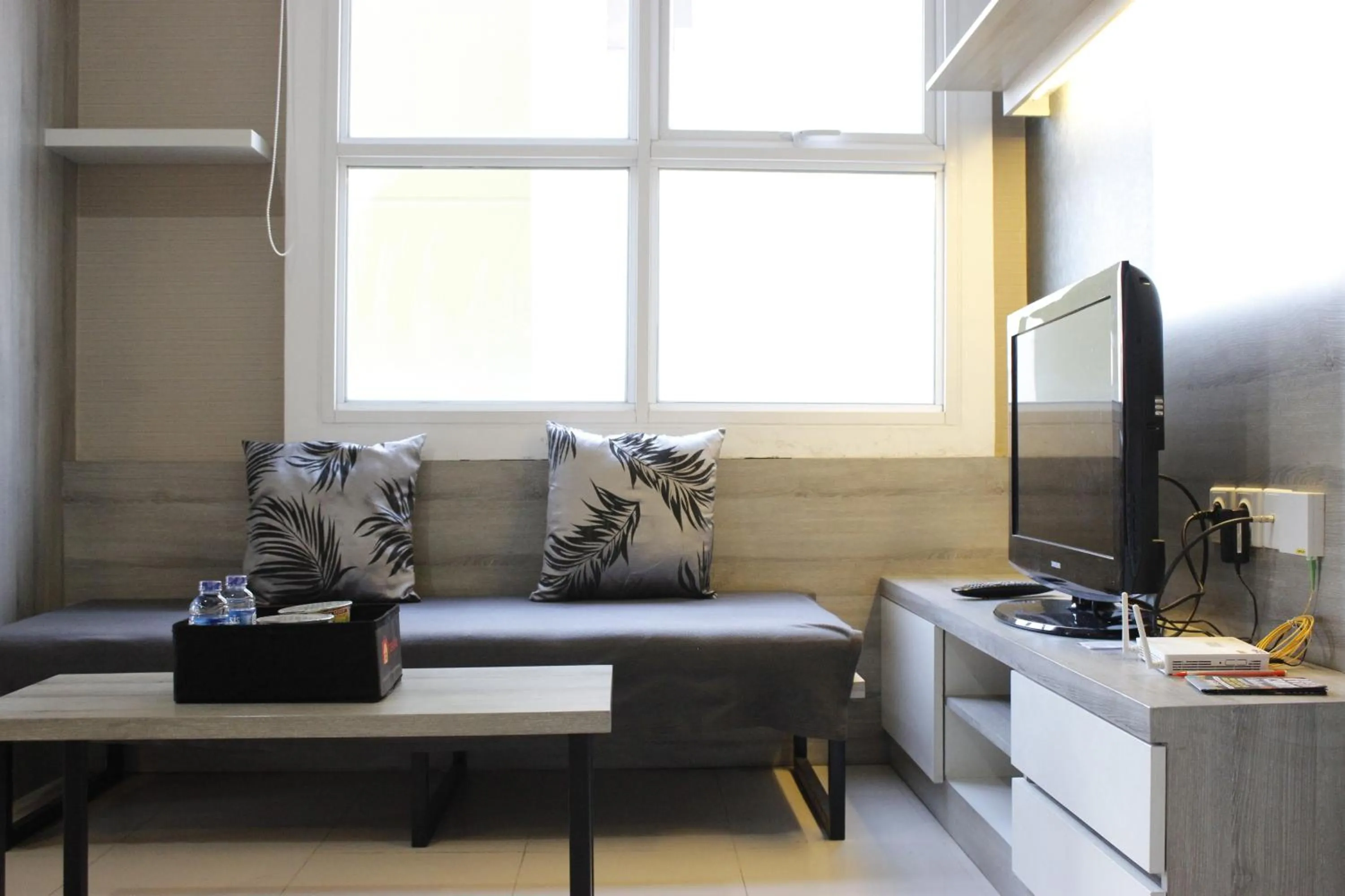 Quiet 2BR Apartment @ Parahyangan Residence Apartement with Mountain View By Travelio
