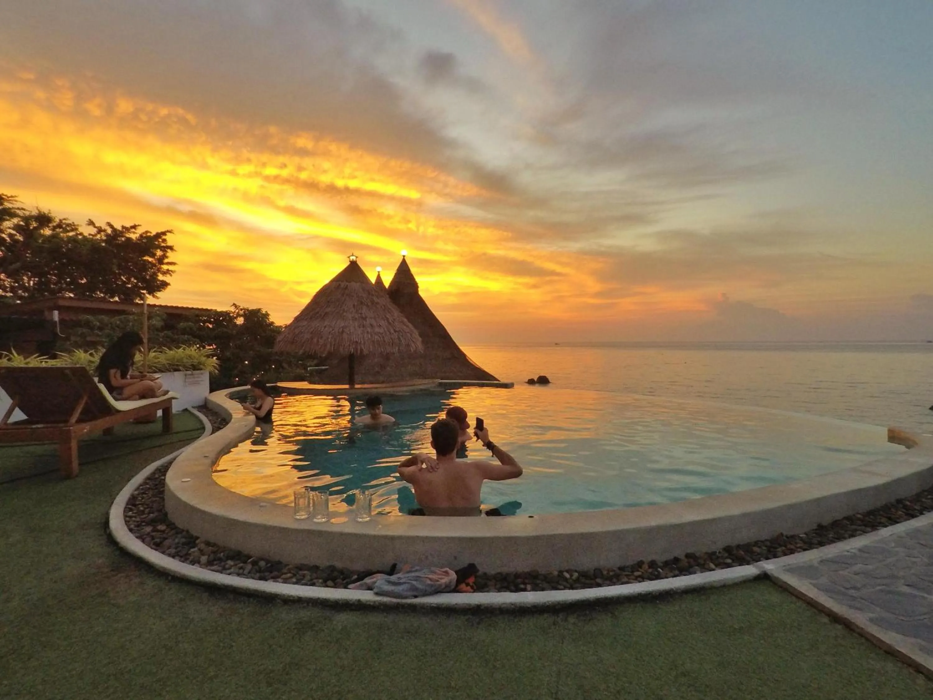 Sea view in DD Hut Koh Tao