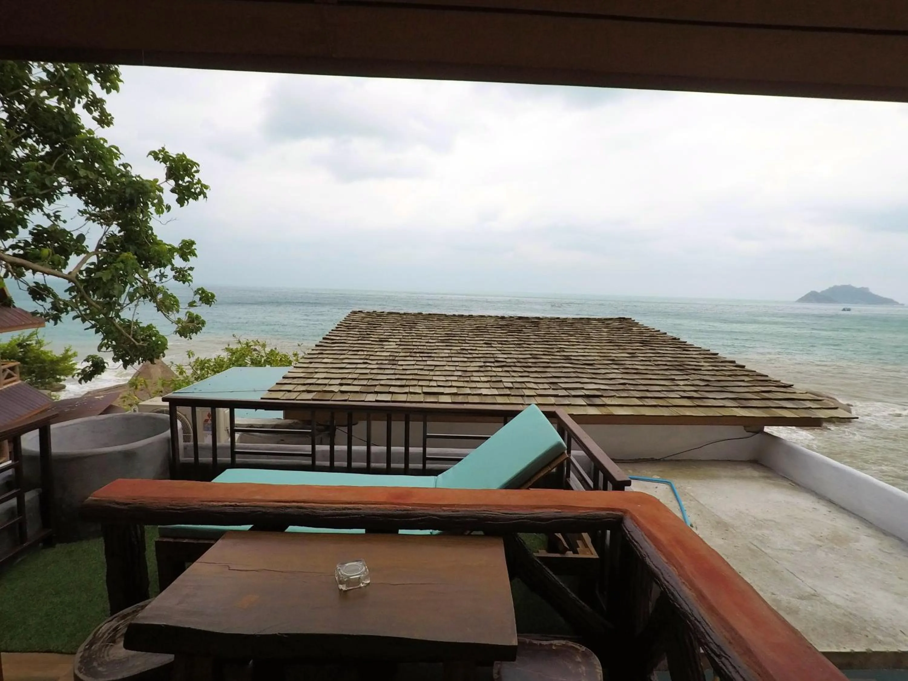 Balcony/Terrace in DD Hut Koh Tao