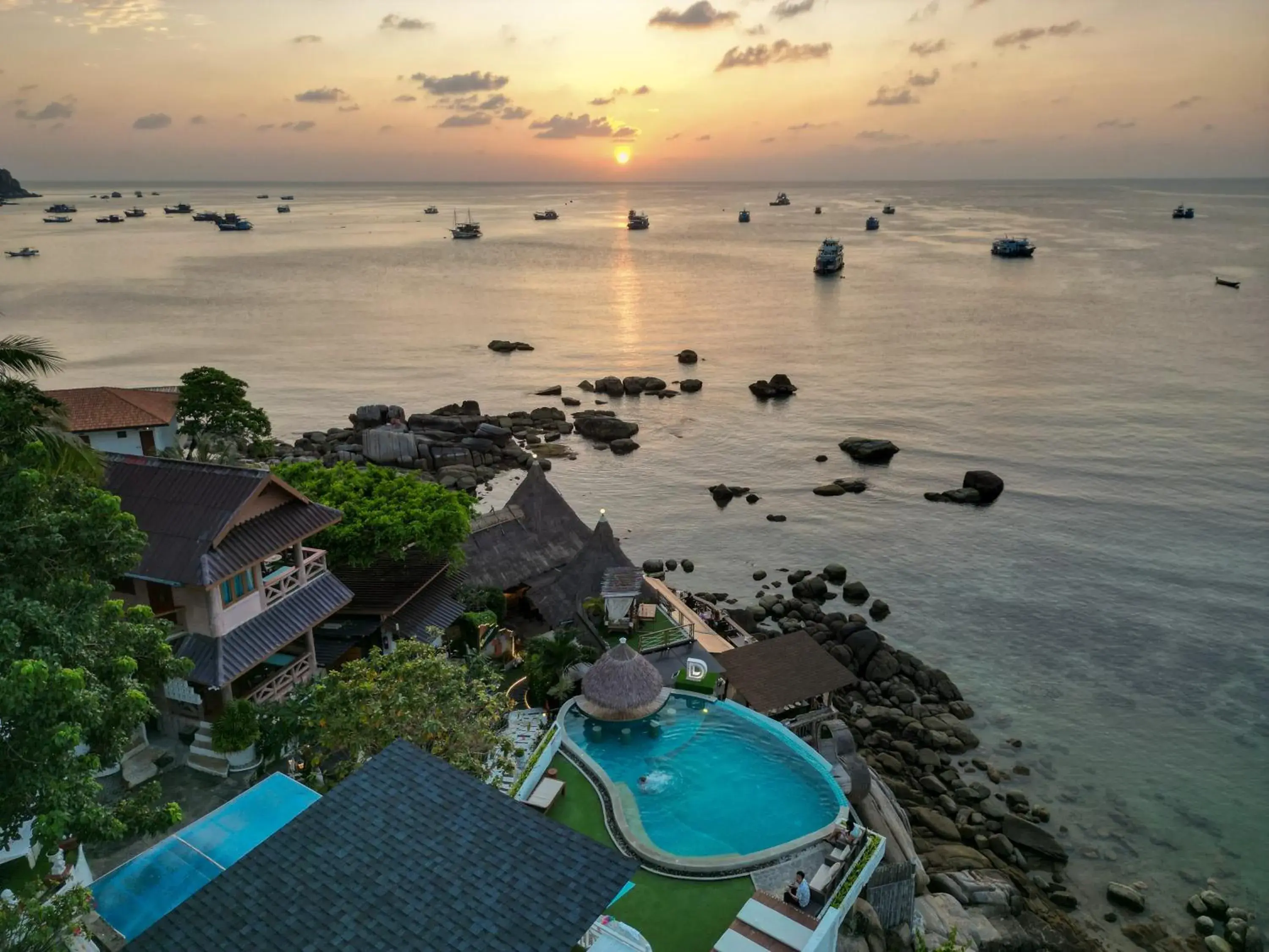 Swimming pool in DD Hut Koh Tao Swimming pool in DD Hut Koh Tao