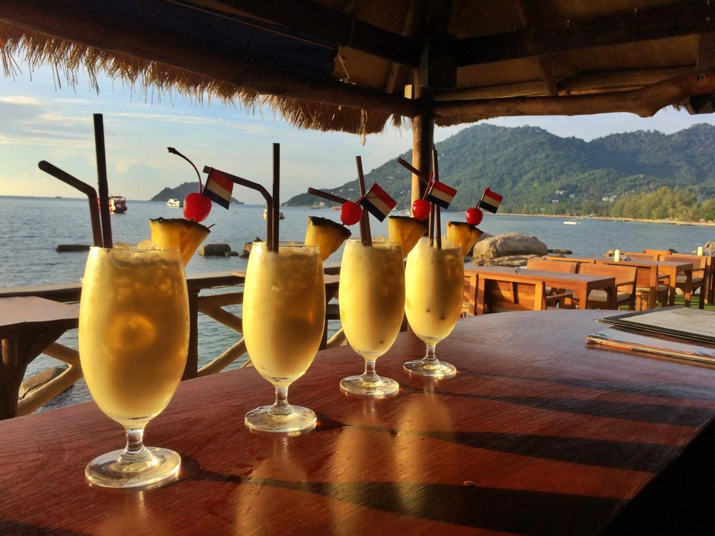 Alcoholic drinks in DD Hut Koh Tao