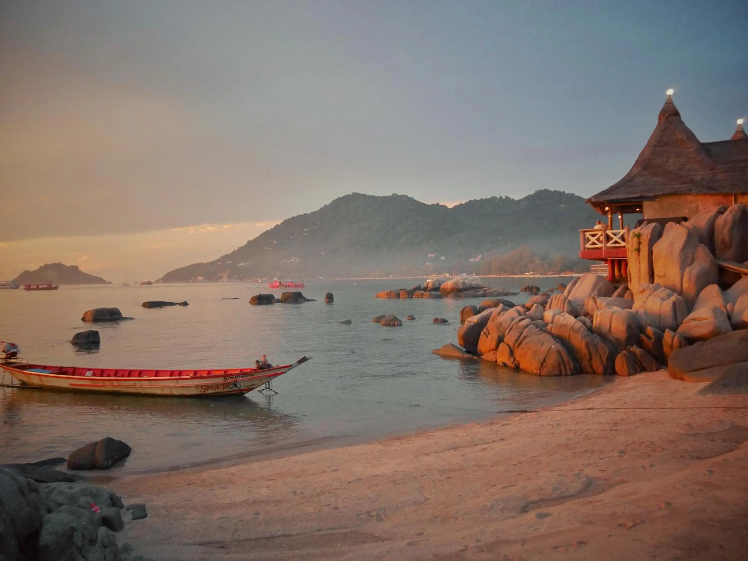 Neighbourhood in DD Hut Koh Tao