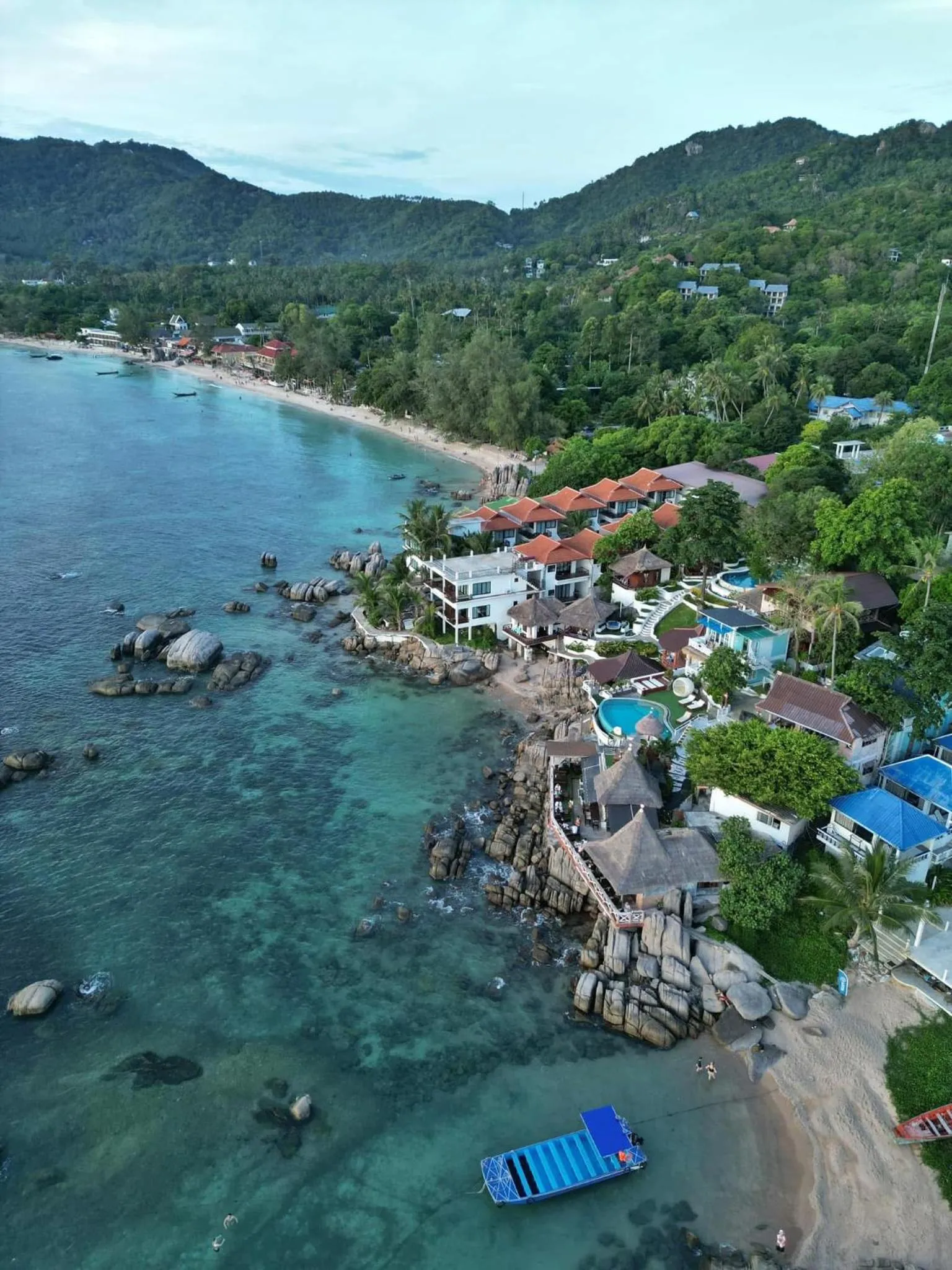 On site in DD Hut Koh Tao