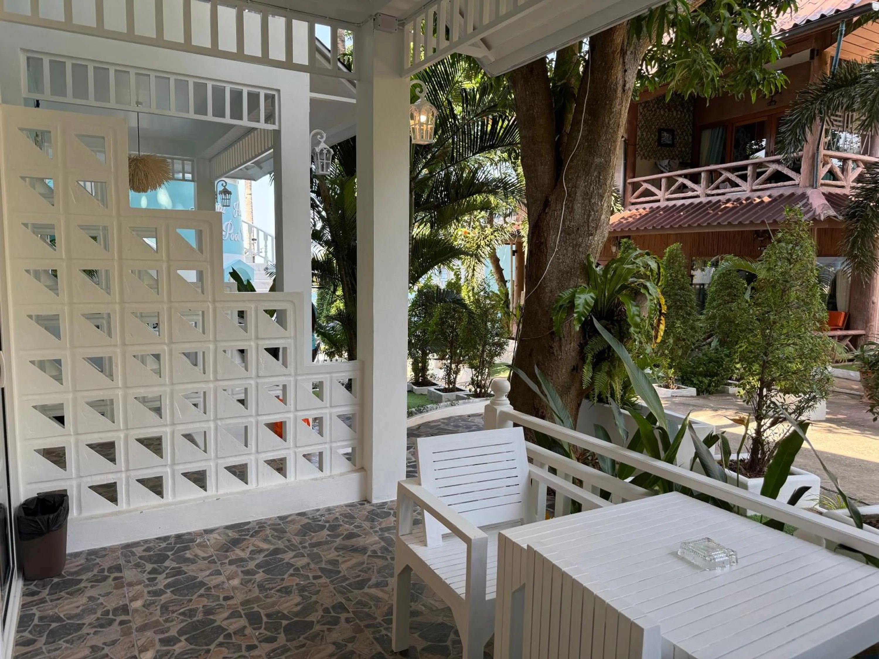 Balcony/Terrace in DD Hut Koh Tao