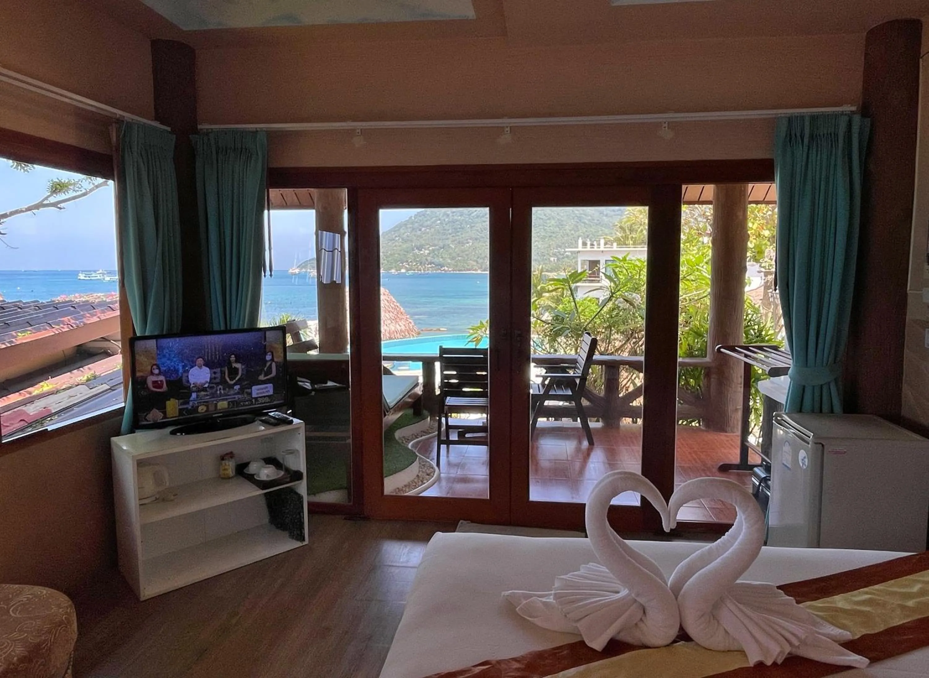 View (from property/room) in DD Hut Koh Tao