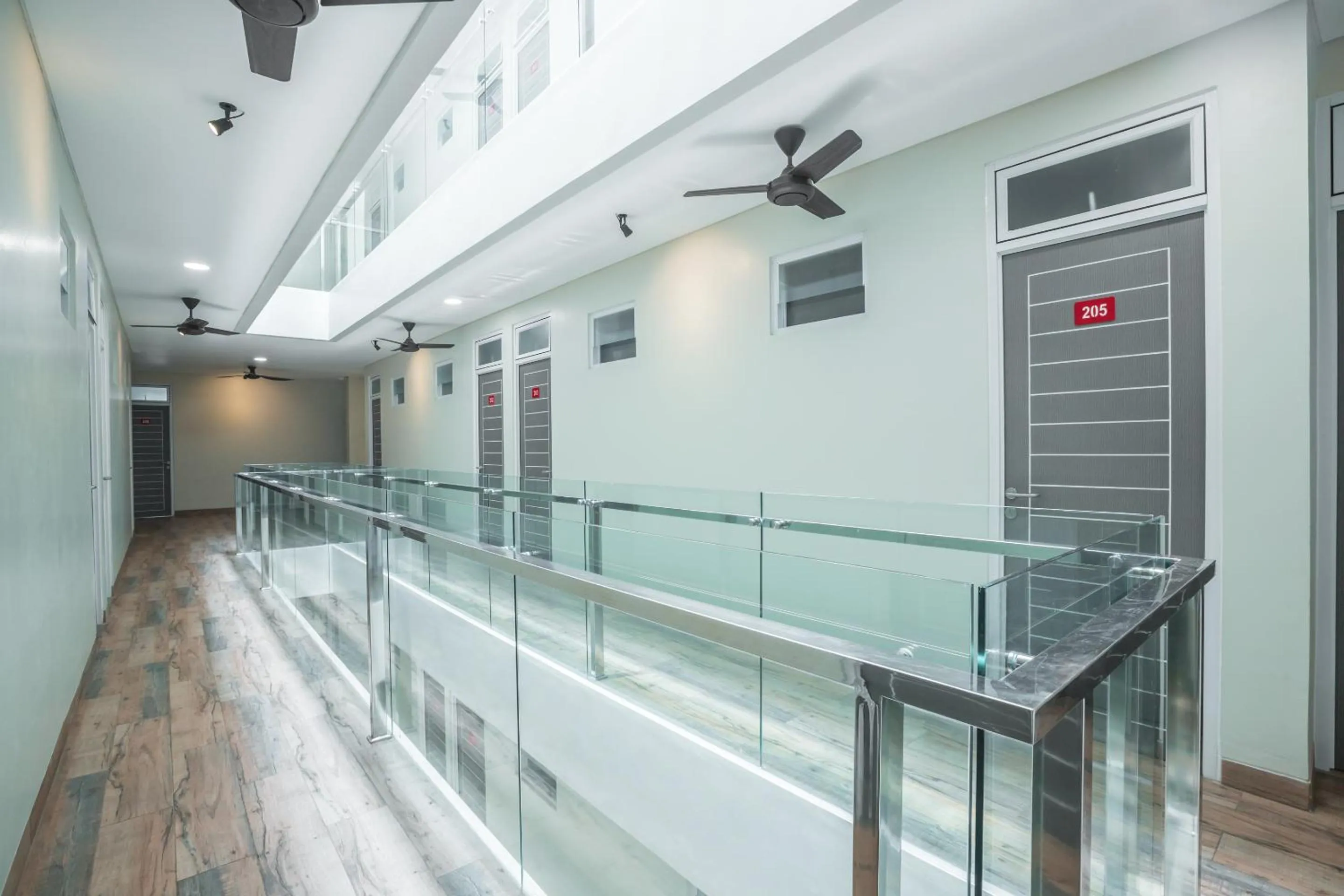 Floor plan in Super OYO 1487 Residence Khoe