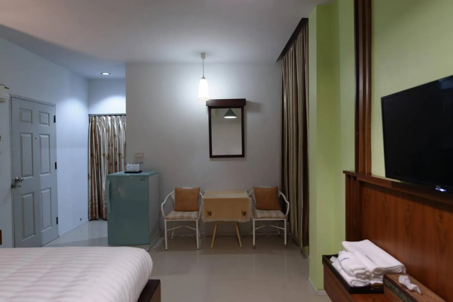 Bed in Chedi Chiangrai Boutique Hotel
