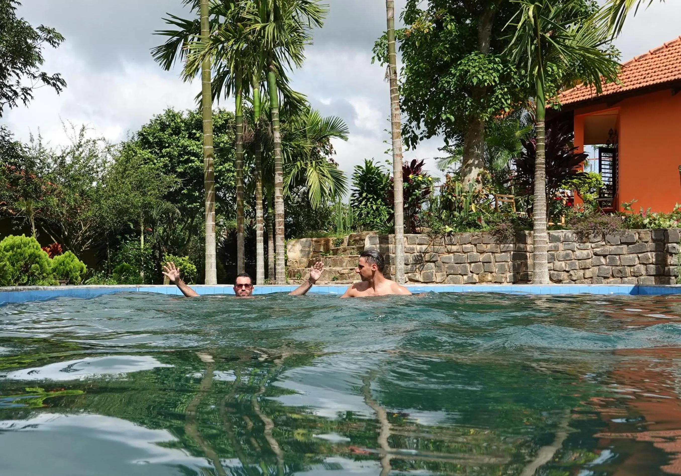 Swimming pool in Ivory Falls Villa