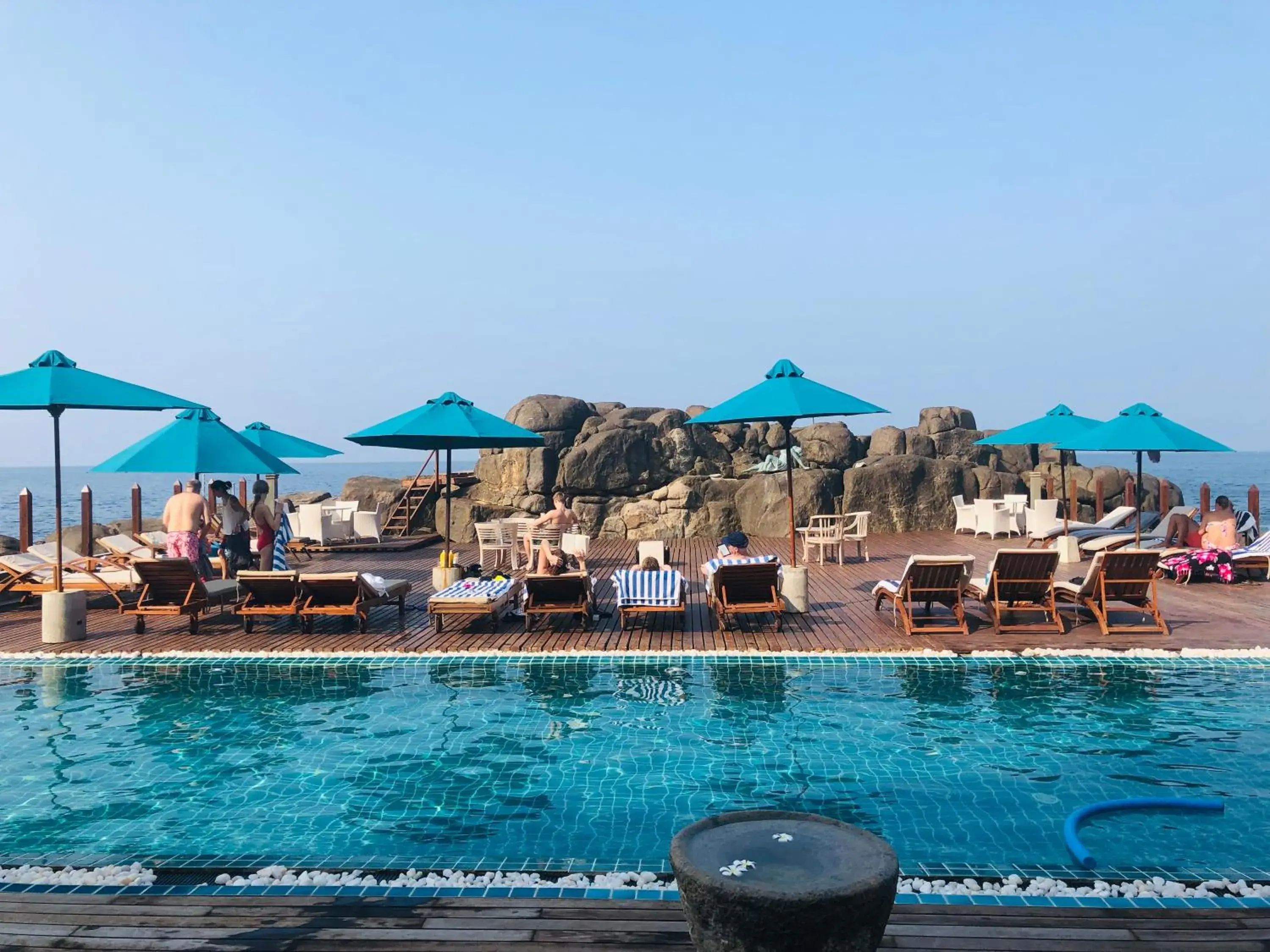 Sea view in Thaproban Pavilion Resort and Spa Sea view in Thaproban Pavilion Resort and Spa