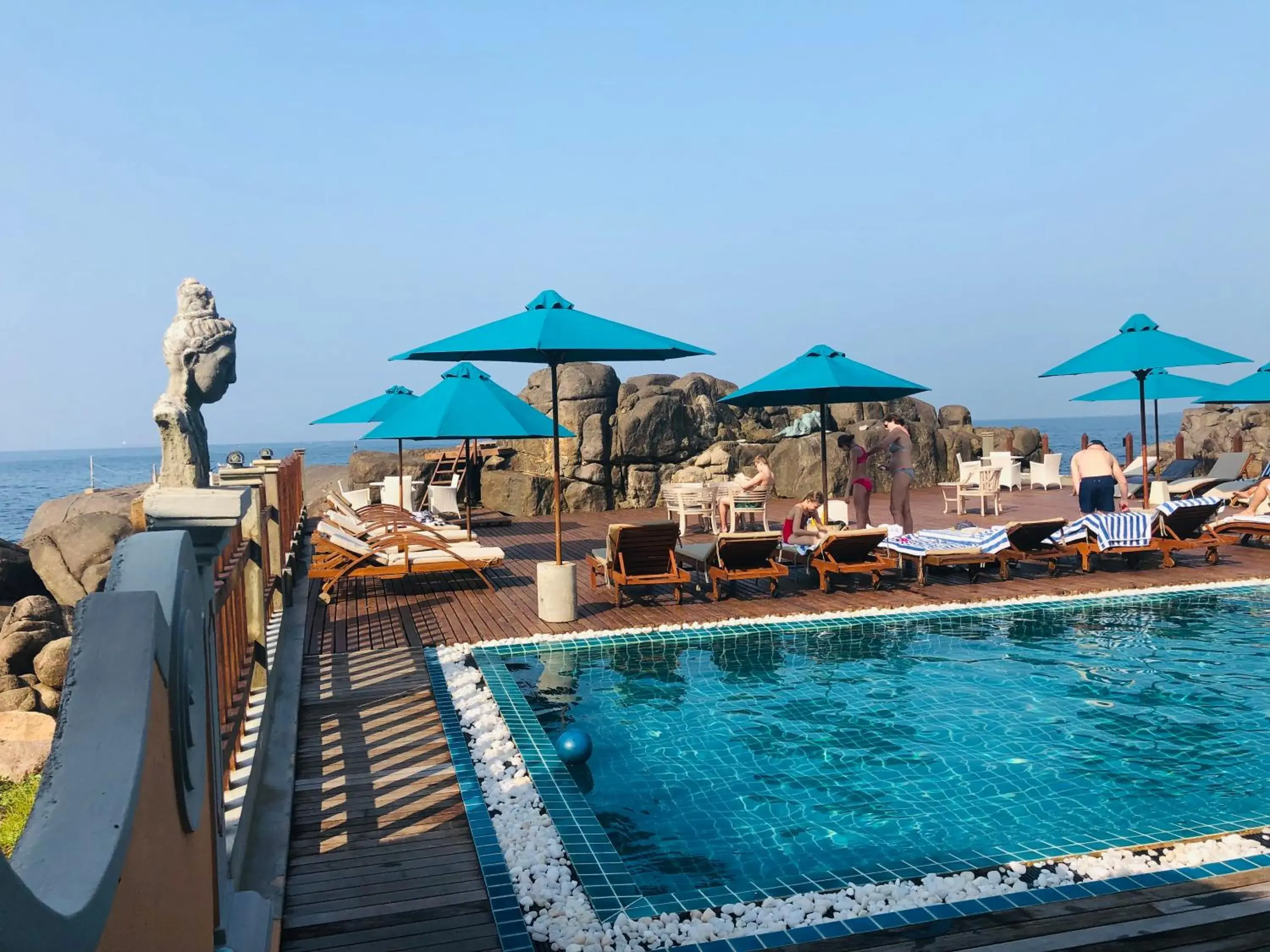 Sea view in Thaproban Pavilion Resort and Spa Sea view in Thaproban Pavilion Resort and Spa